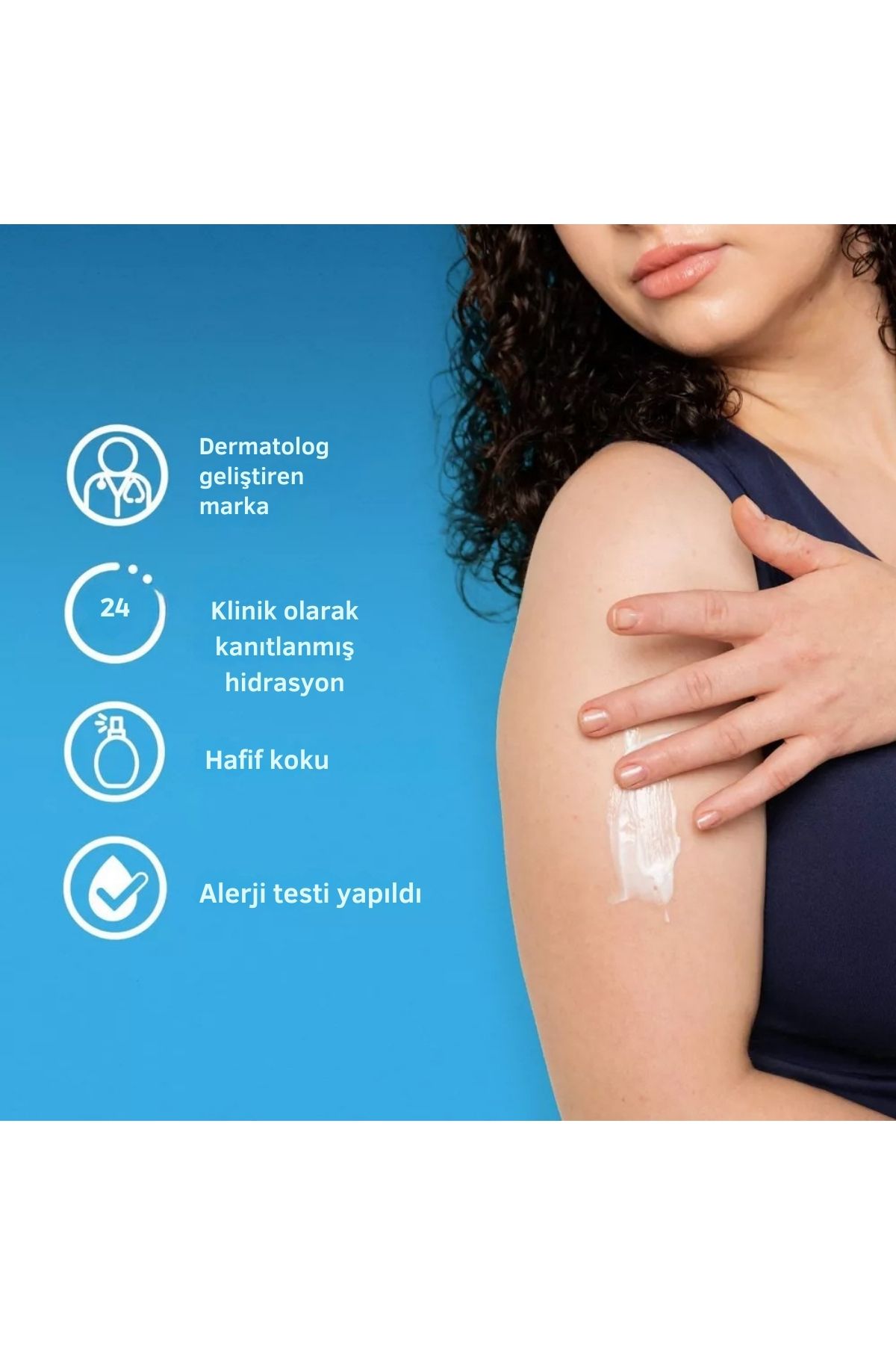 Lubriderm Daily Moisture (Kuru Cilt, Yüz, El ve Vücut)  Nemlendirici Losyon 24oz 709ml