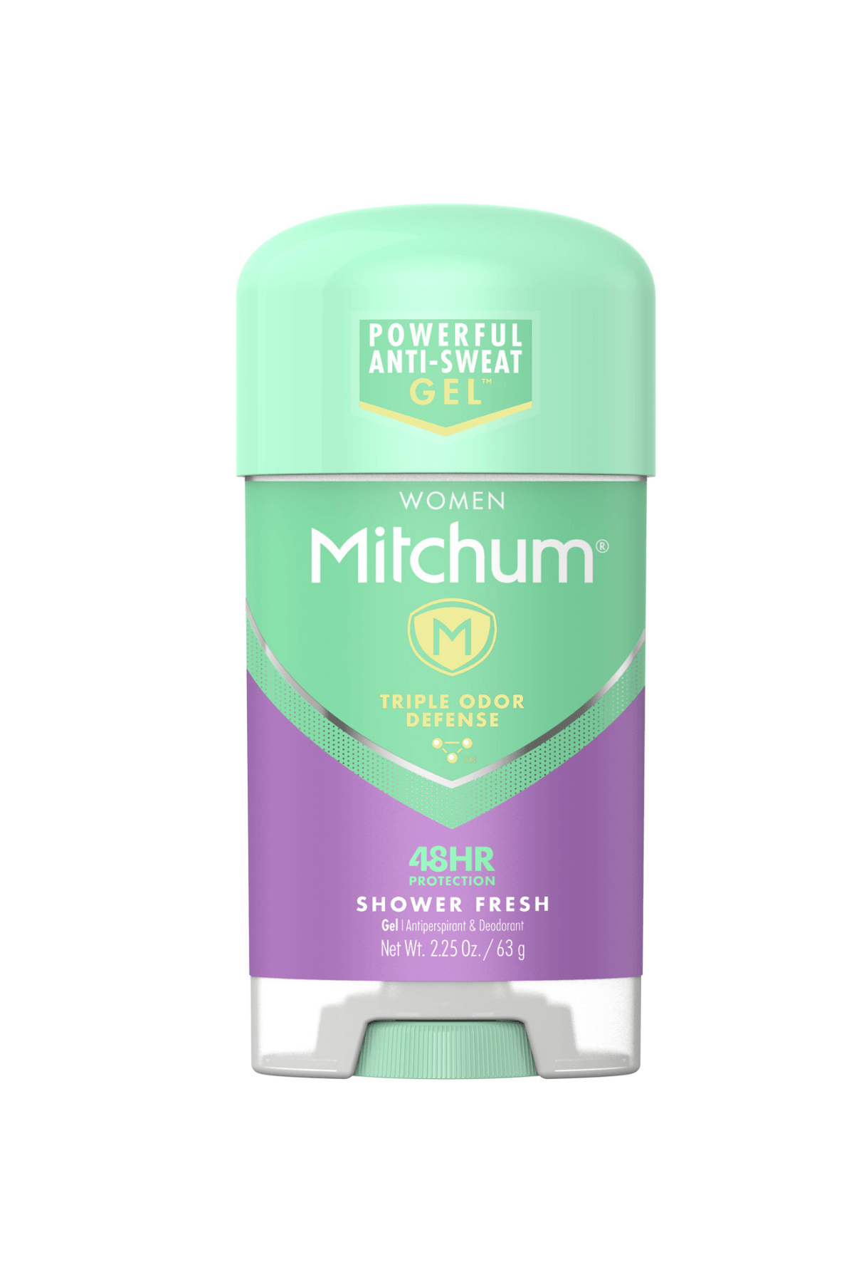 Mitchum Trıple Odor Defense Shower fresh Anti-Perspirant (48hr) Kadın Gel Deodorant 2.25oz 63gr