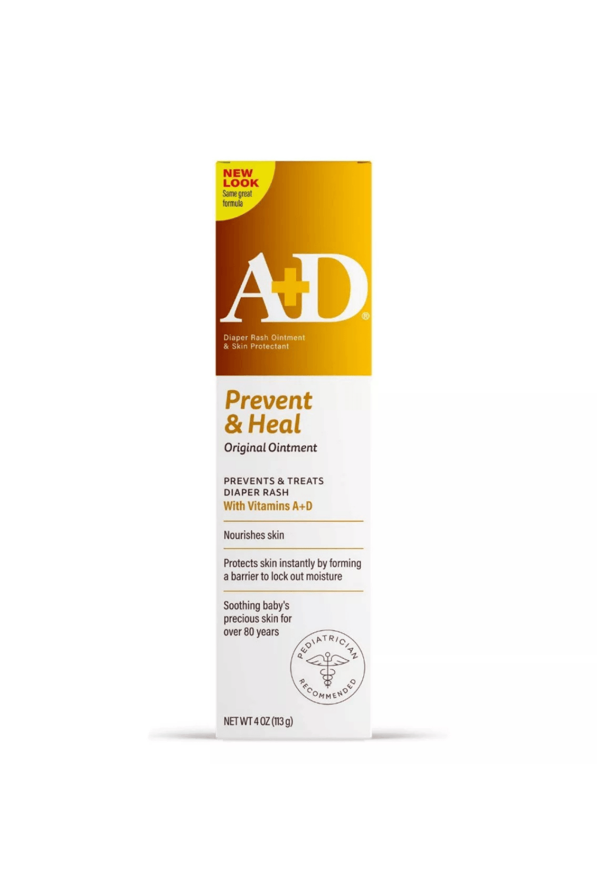 A + D  (A ve D Vitaminleri İçeren Koruyucu Merhem) Bebek Pişik Merhemi 113GR