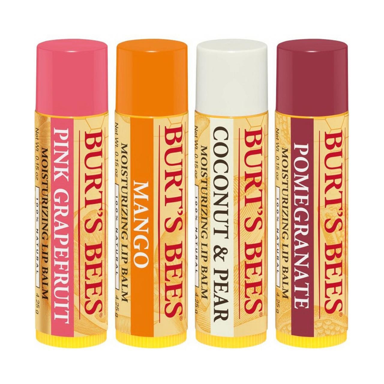 Burt's Bees Superfruit (Nar-Hindistan Cevizi ve Armut-Mango-Greyfurt) Dudak Balmı 0.15 oz 4.25Gr