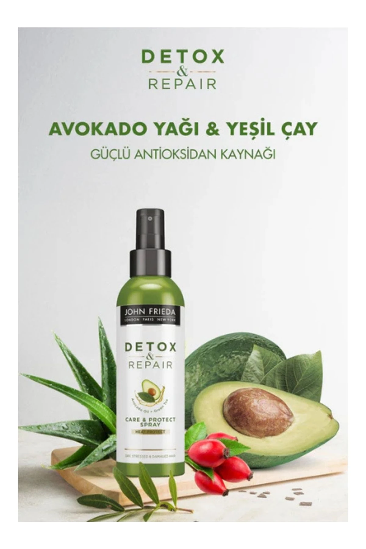 Detox & Repair Care Protect Spray - Detoks Etkili Güçlendirici Ve Koruyucu Saç Spreyi 200 ml