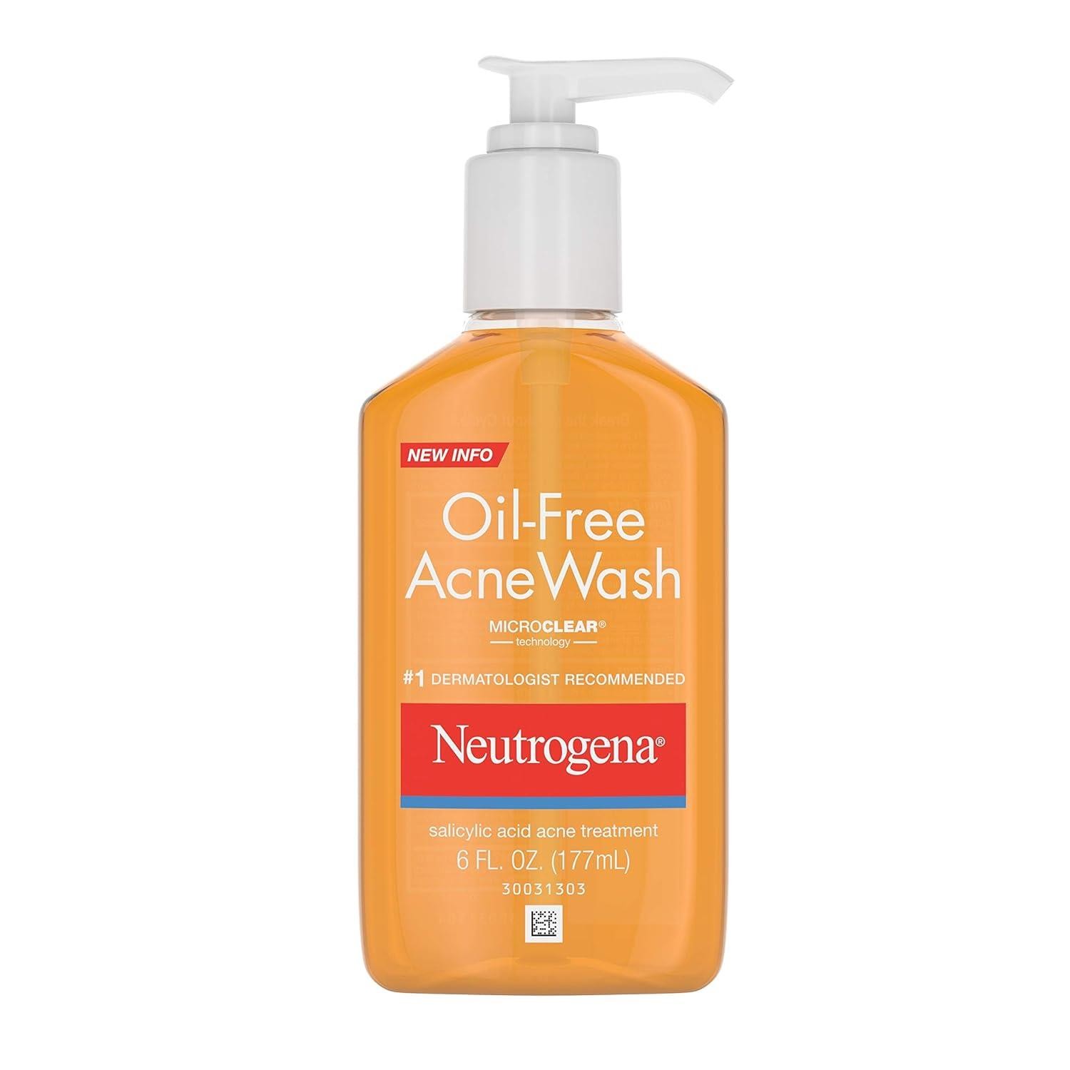 Neutrogena Yağsız (Akne) Yıkama Jeli  269ml