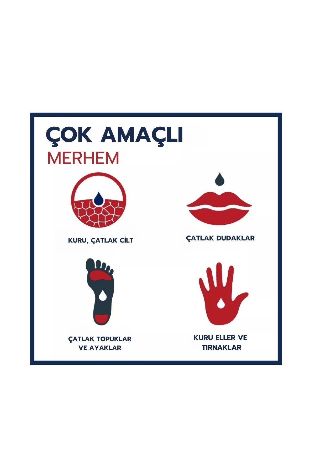 Aquaphor Çok Amaçlı (Koruyucu içermez, Kokusuz, Çatlakları, Sıyrıkları, Tahrişleri korur ve rahatlatır) Cilt Bakım Kremi 7GR