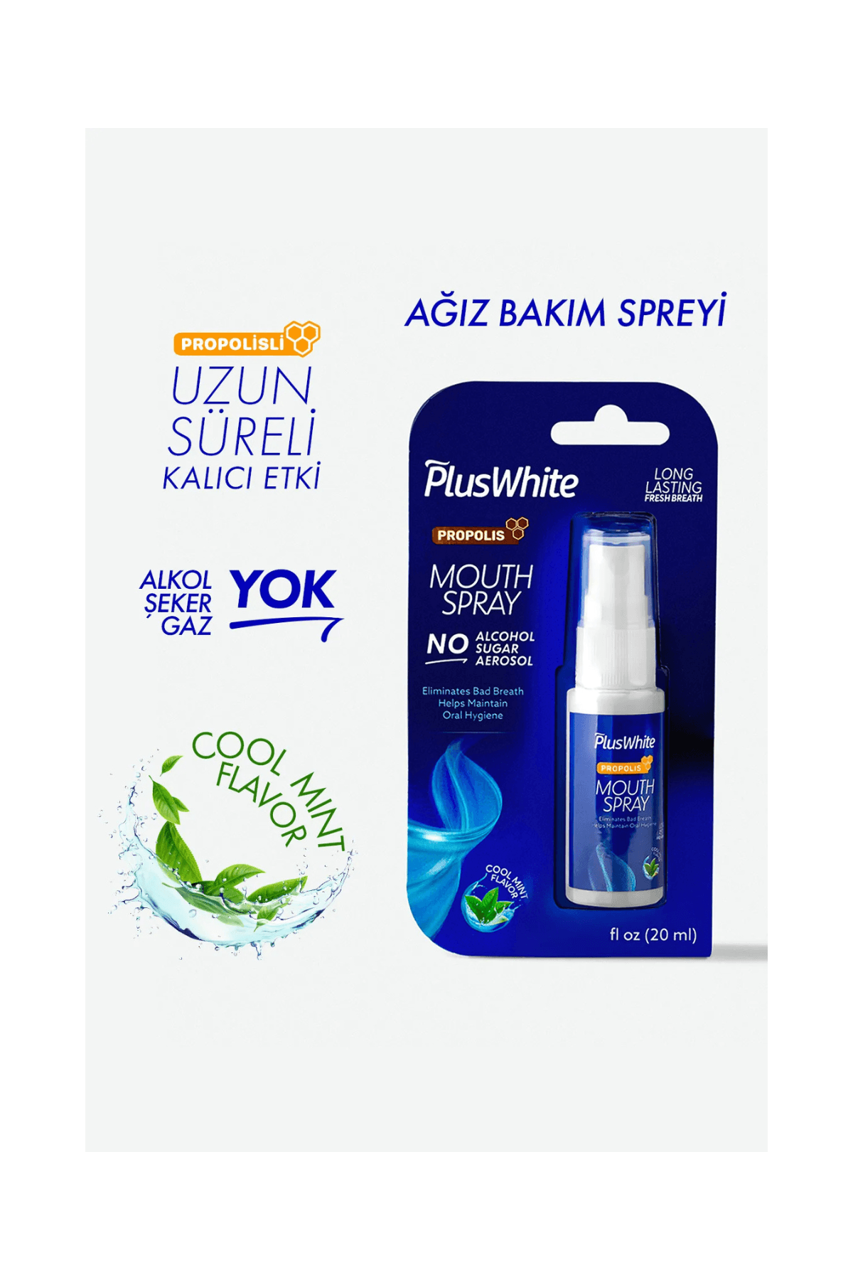 Plus White Propolis Mouth Sprey- Ağız Spreyi 20ml