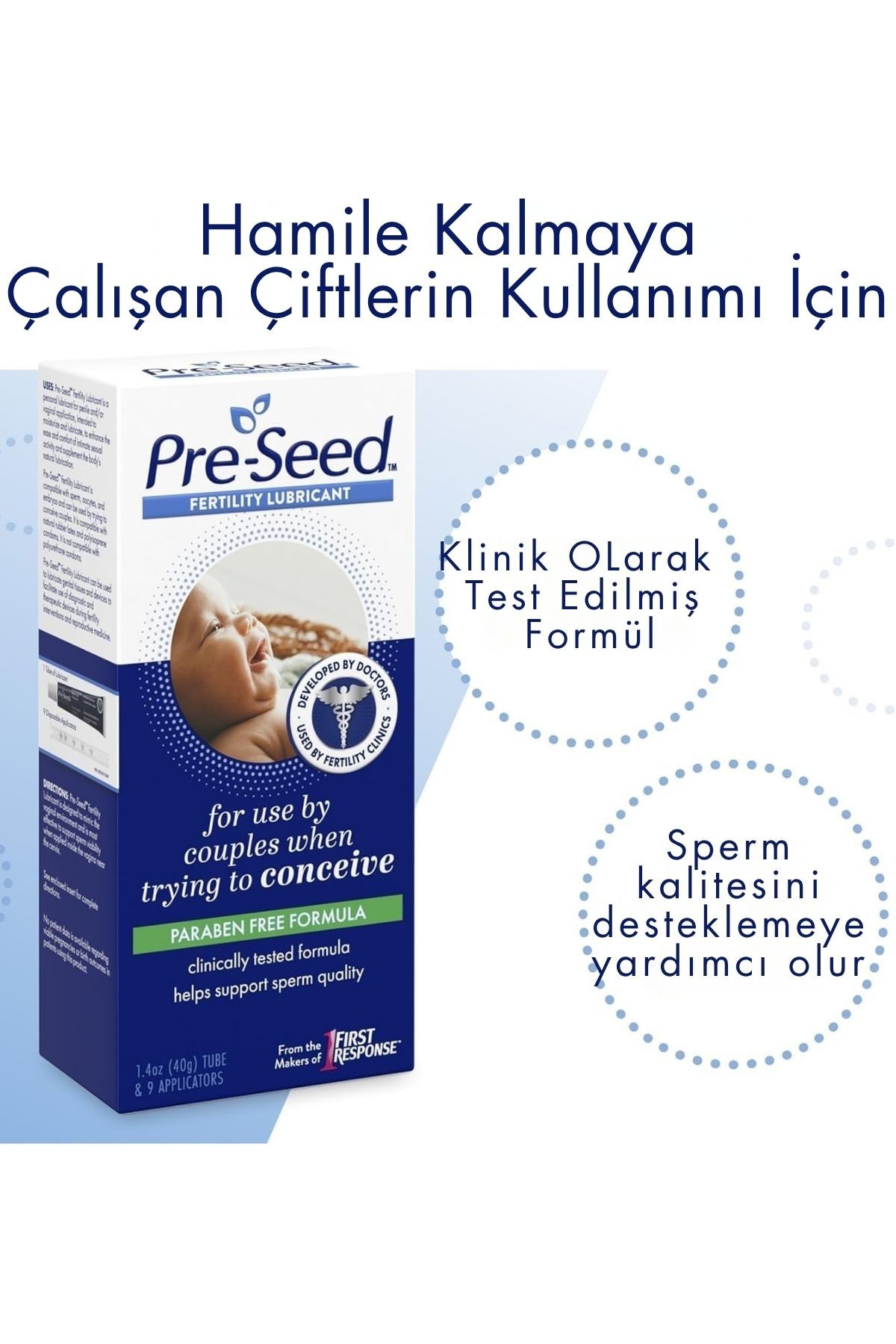 Pre-Seed Doğurganlık Kayganlaştırıcı 40gr