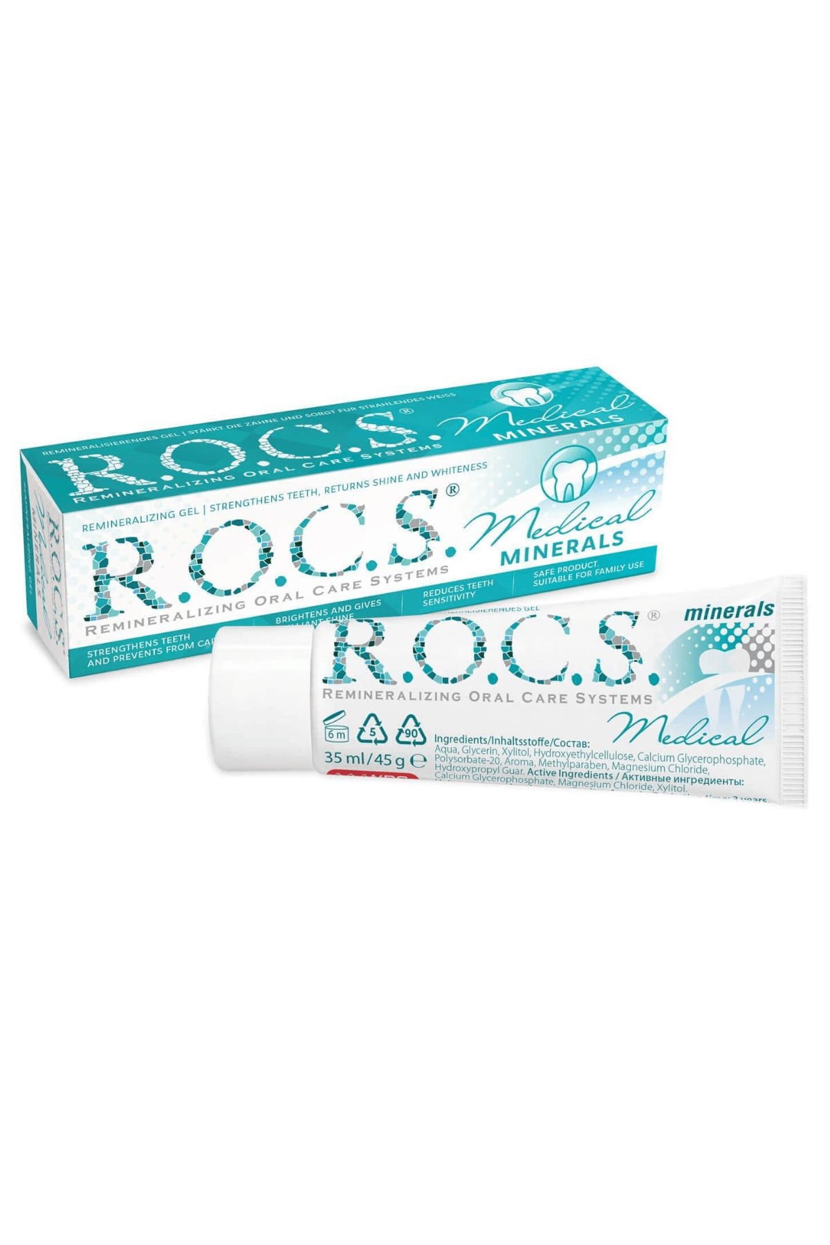 ROCS Medical Mineral Jel (Florürsüz) 35ml
