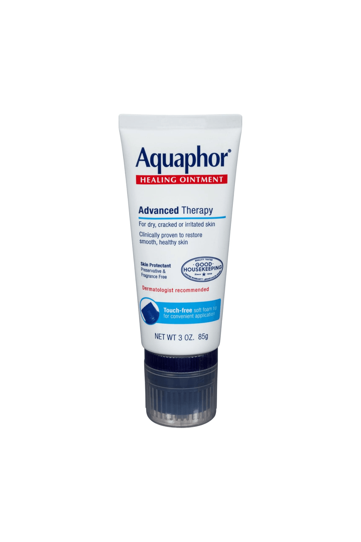 Aquaphor Healing Ointment Advanced Therapy İyileştirici İleri Terapi Cilt Koruyucu (Aşırı Kuru Cilt, Çatlamış Dudaklar, Çatlamış El ve Ayaklar, Kesik ve Yanıklar, Cilt Tahrişini Korur) Merhem  Tüp 3 OZ 85gr