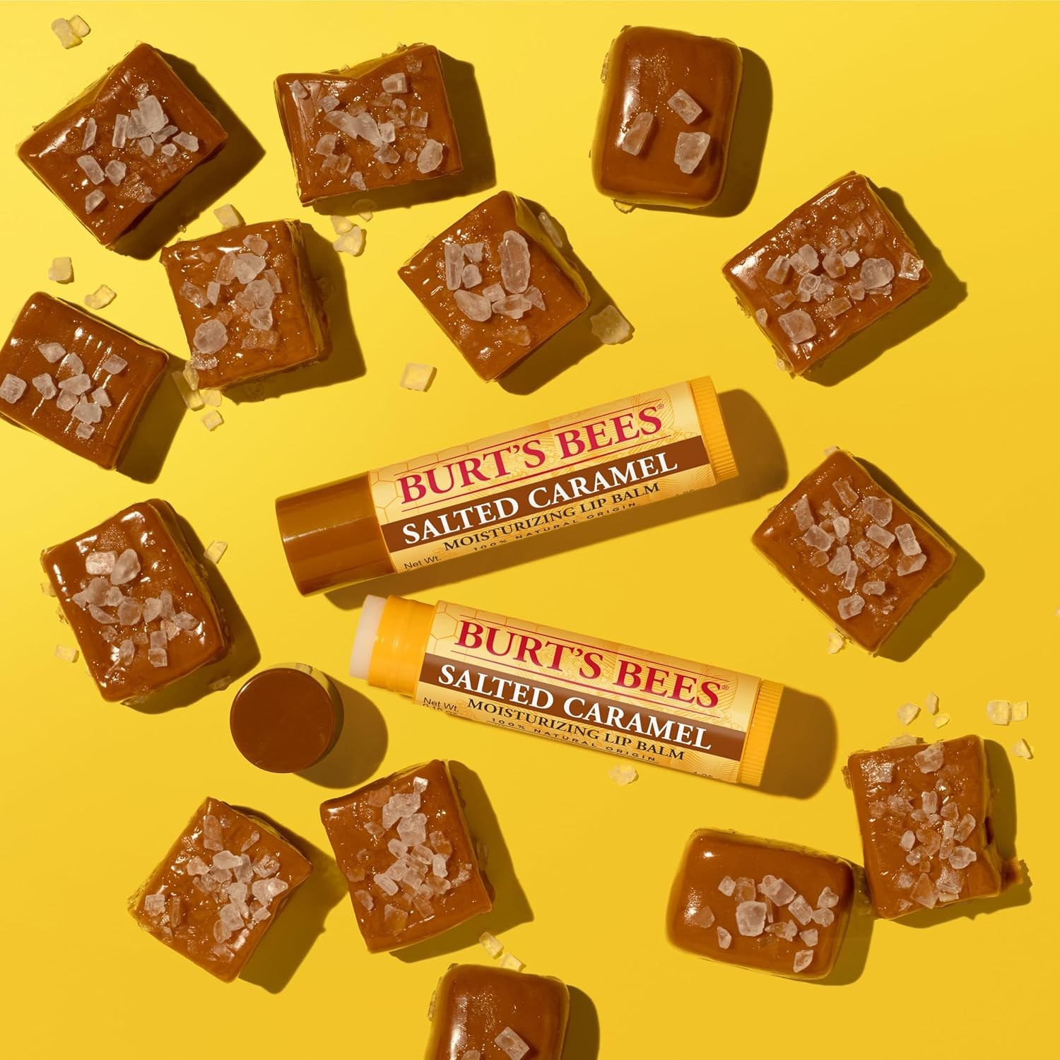 Burt's Bees Salted Caramel (Tuzlu Karamelli) Doğal Dudak Balsamı 4.25g