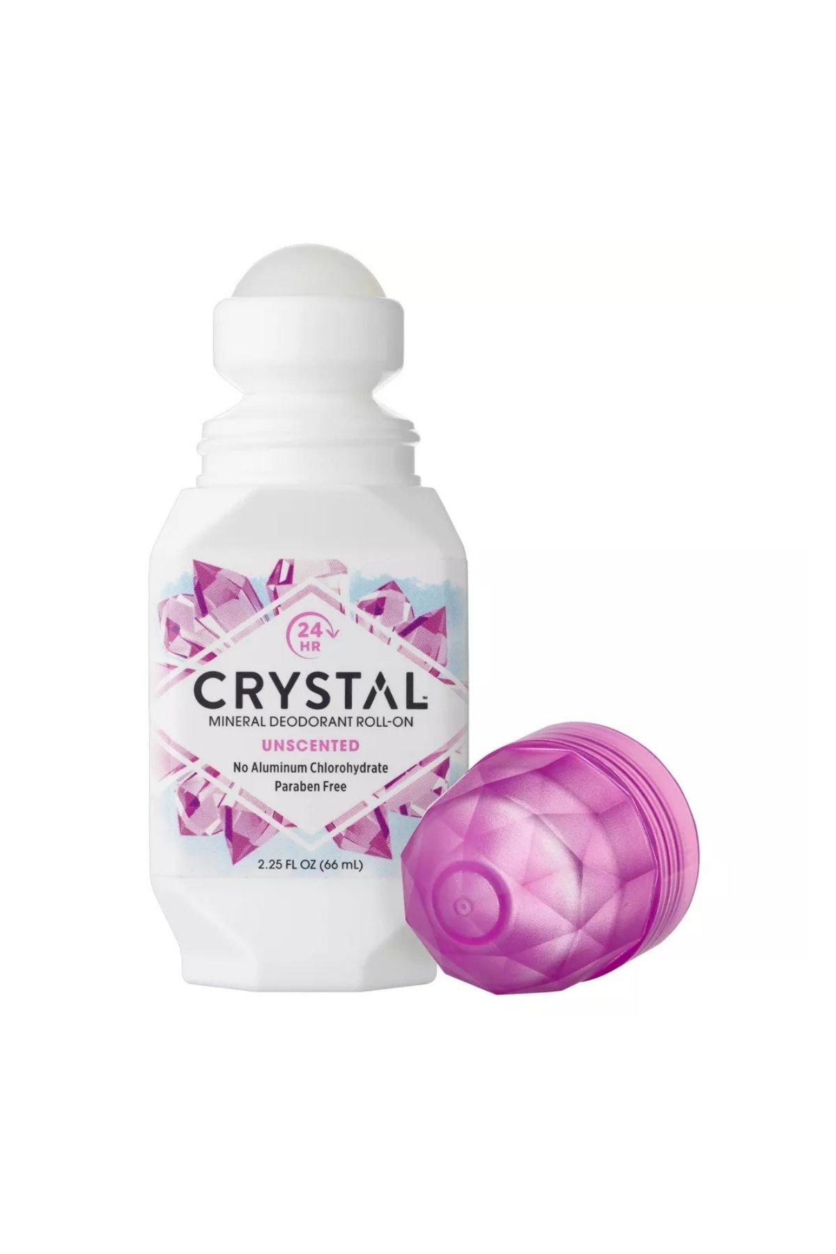 CRYSTAL Mineral (Aleminyum Yok) Hipoalerjenik Parfüm İçermeyen Deodorant Roll-On 66ml
