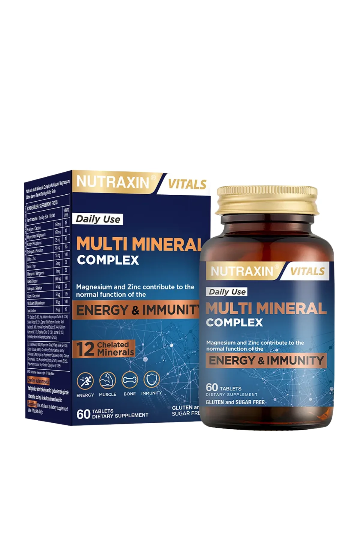 Multi Mineral Complex (Energy&Immunıty) 60 Tablet 