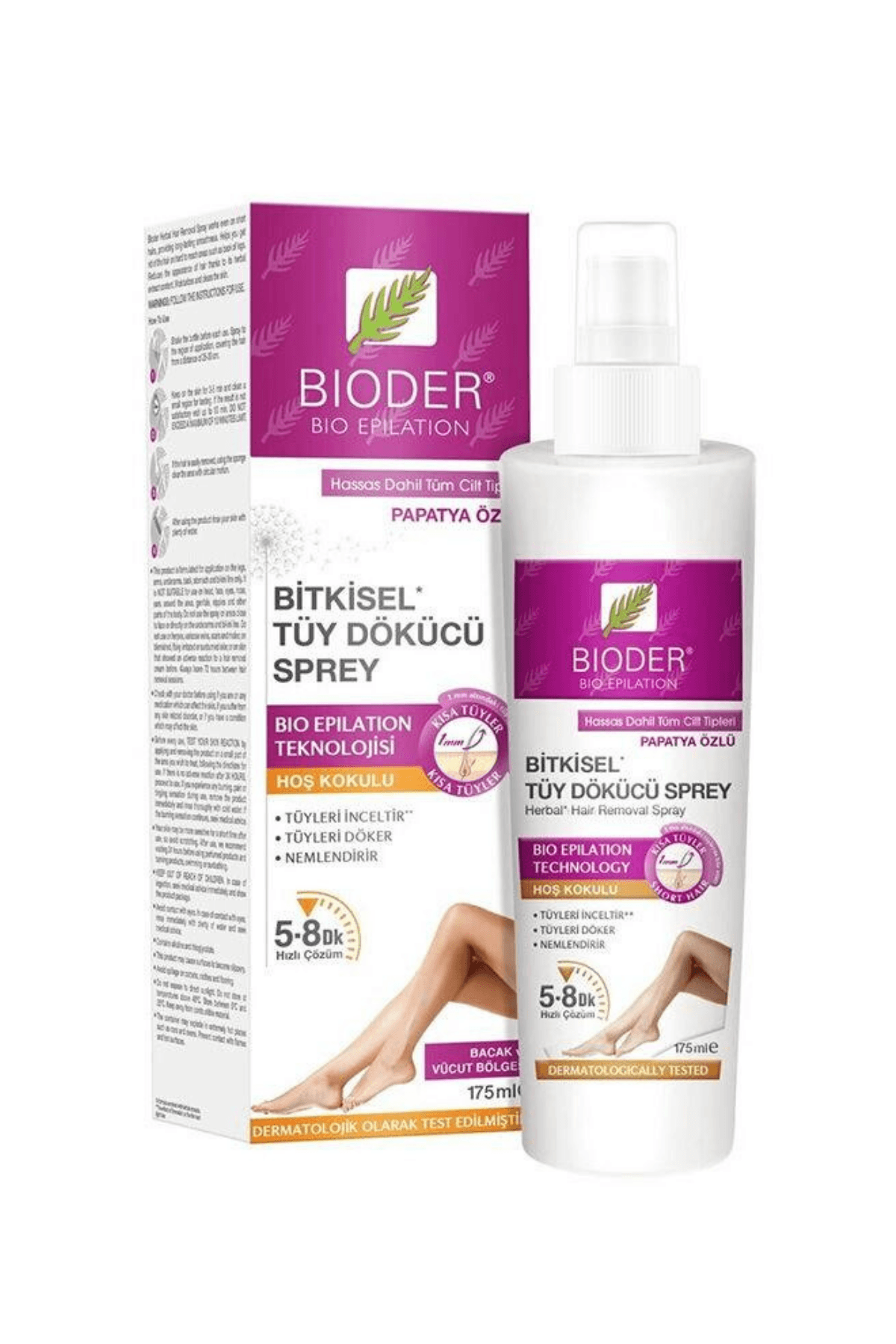 Bioder Tüy Dökücü Kadınlar İçin Sprey 175 ml