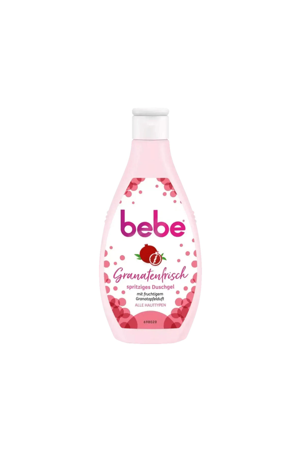 Bebe Granatenfrisch Spritziges Duschgel Tüm cilt tipleri için canlandırıcı (Nar Kokulu) Duş Jeli 250ml