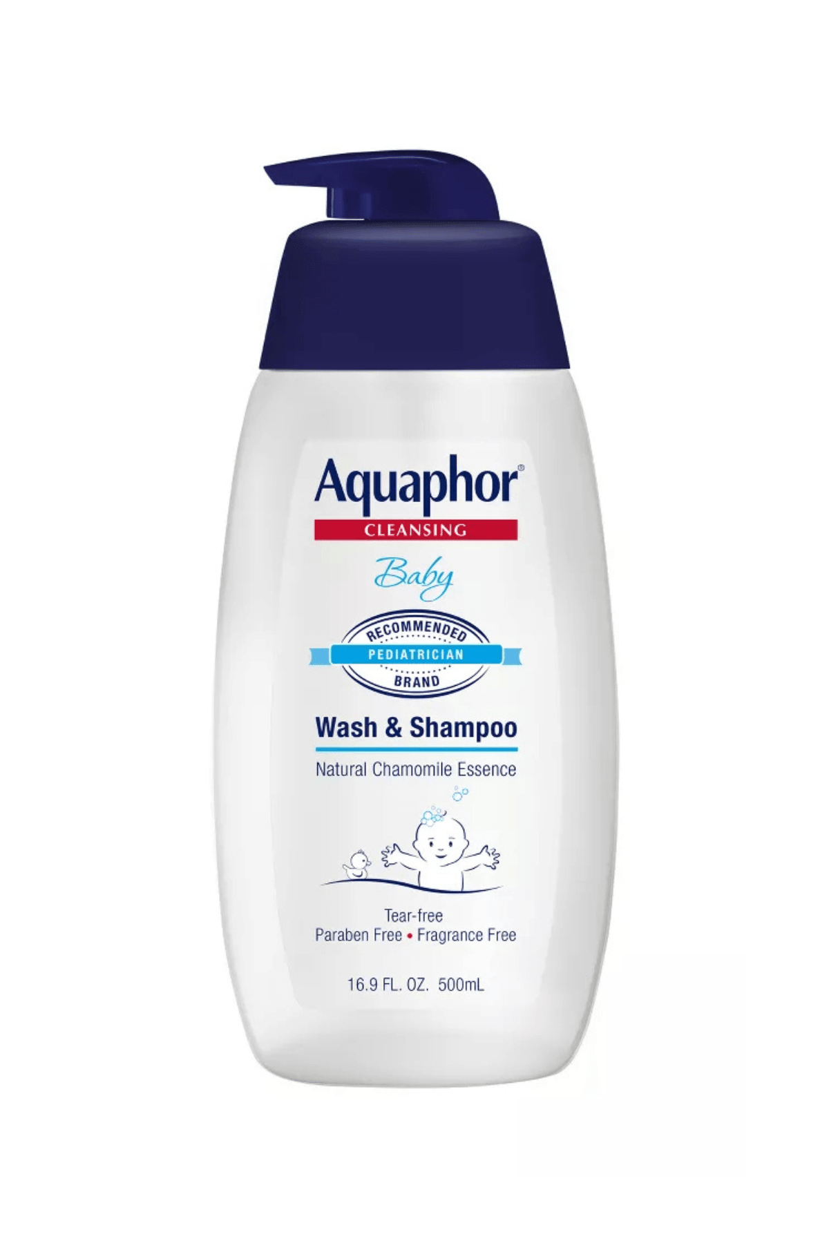 Aquaphor Baby Cleansing (Hassas Cildi İçin Göz Yaşartmayan) Şampuan 16.9 OZ 500ml