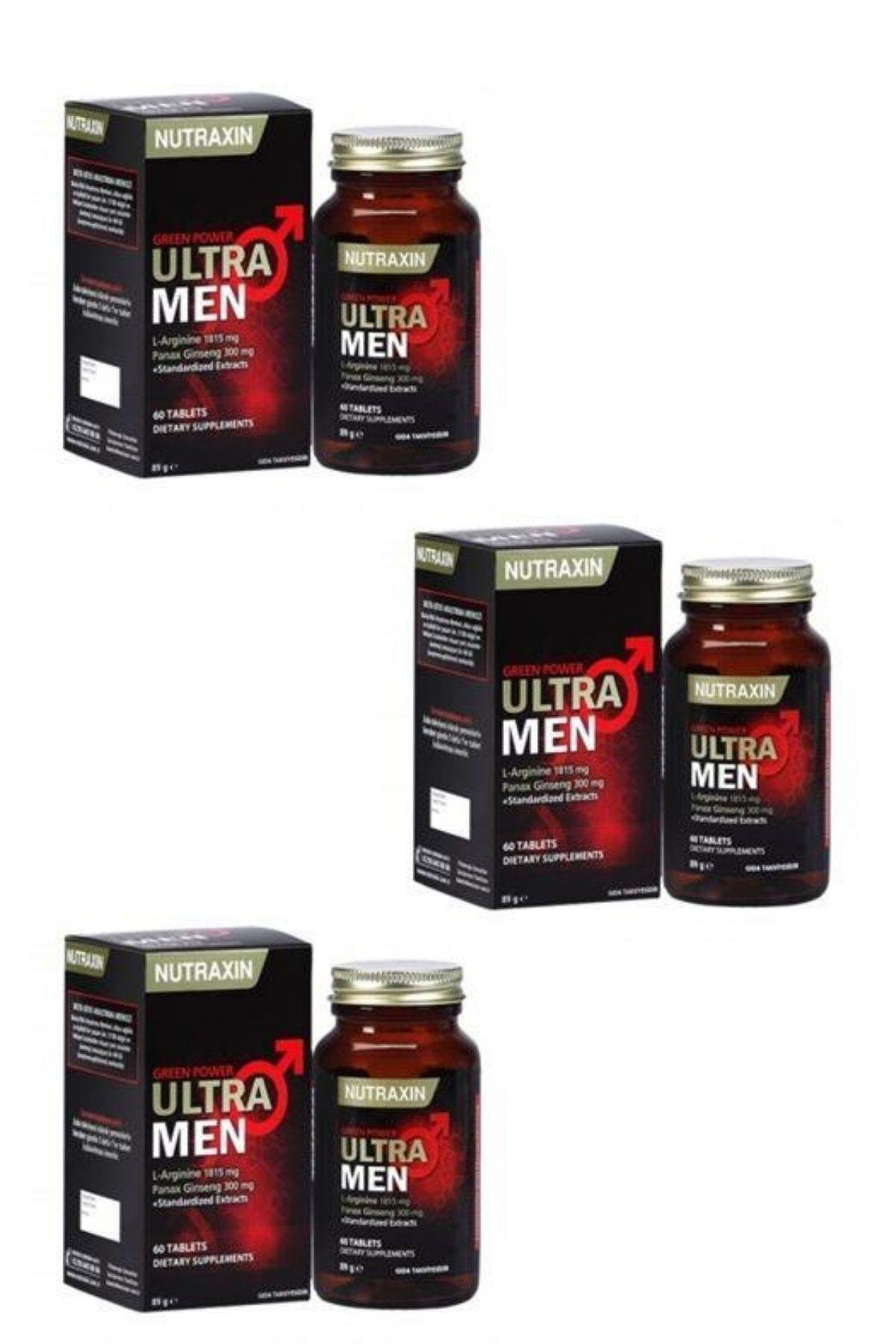 Nutraxin Ultra Men 60 Tablet X 3 Adet
