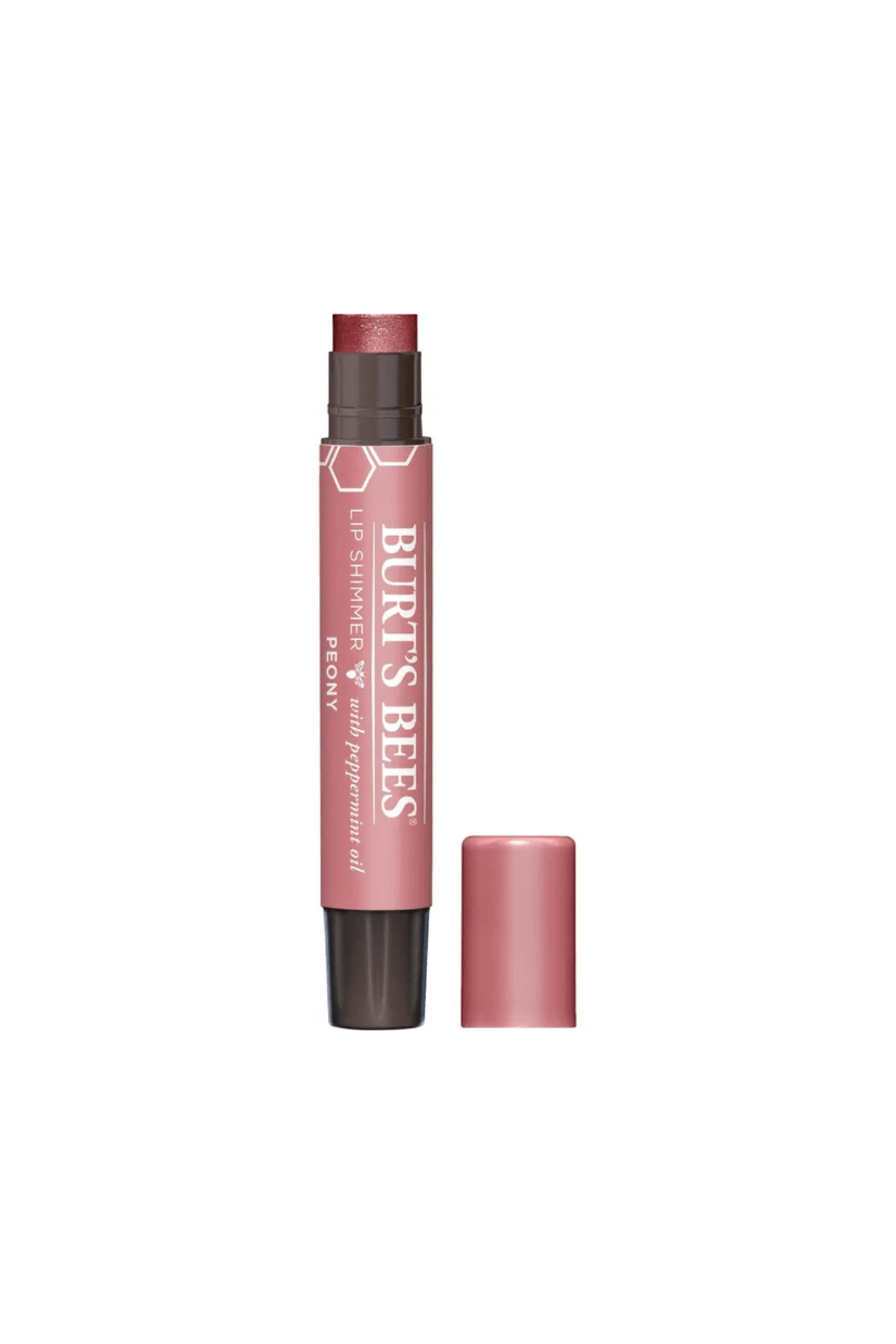 Burt's Bees Lip Shimmer, Peony (Şakayık) Nemlendirir, Besler, Yumuşatır ve Parlatır 2.5gr