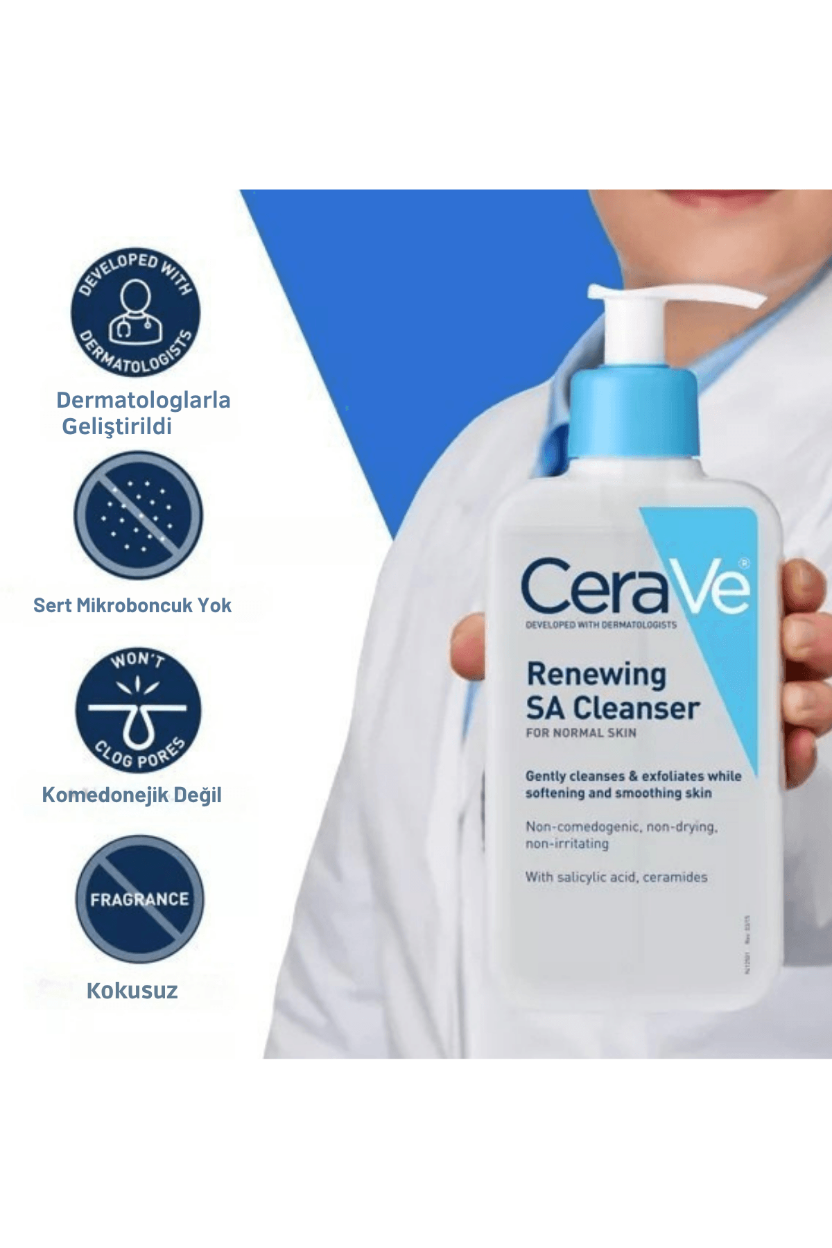 CeraVe Renewing SA Yüz Temizleme Jeli 237ML