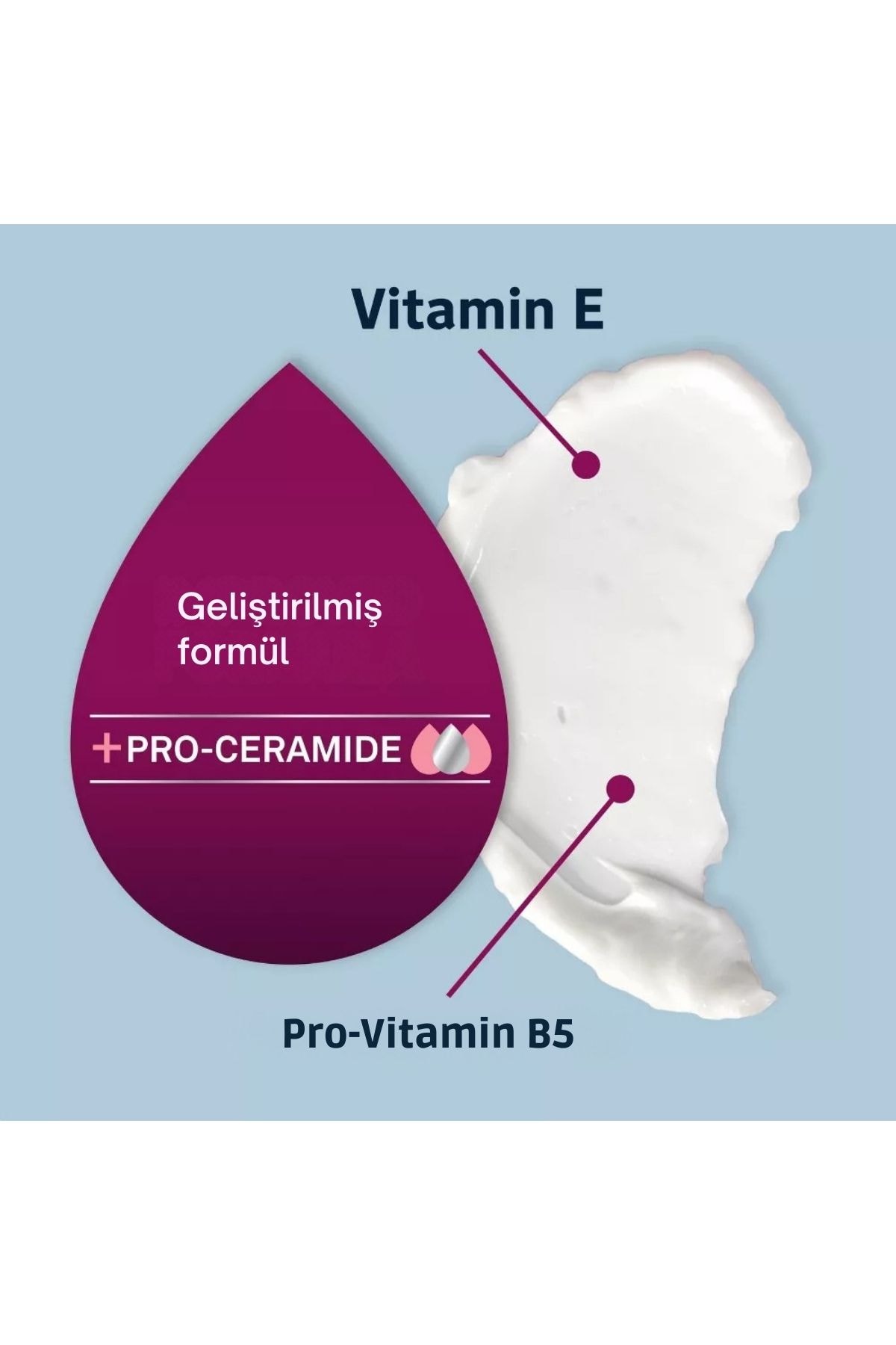 Lubriderm Advanced Therapy Pro Vitamin B5 (Ekstra Kuru Ciltler İçin) Kokusuz Nemlendirici Vücut Losyonu 16oz 473ml