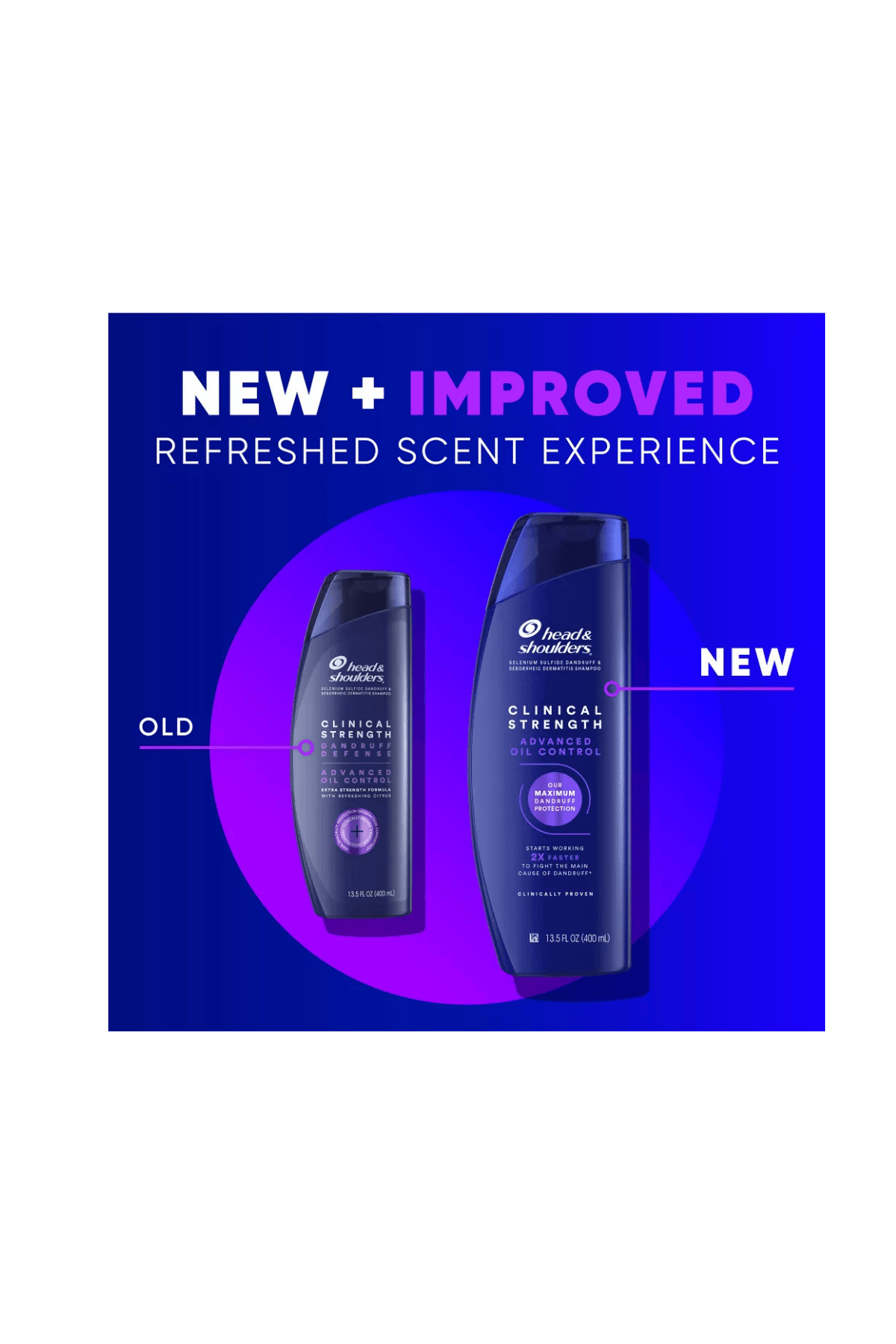 Head & Shoulders Clınıcal Strength Advanced Oıl Control ( Kepek Önleyici Narenciye, Yağlı Saçlar) Şampuanı 13.5 Oz 400ml
