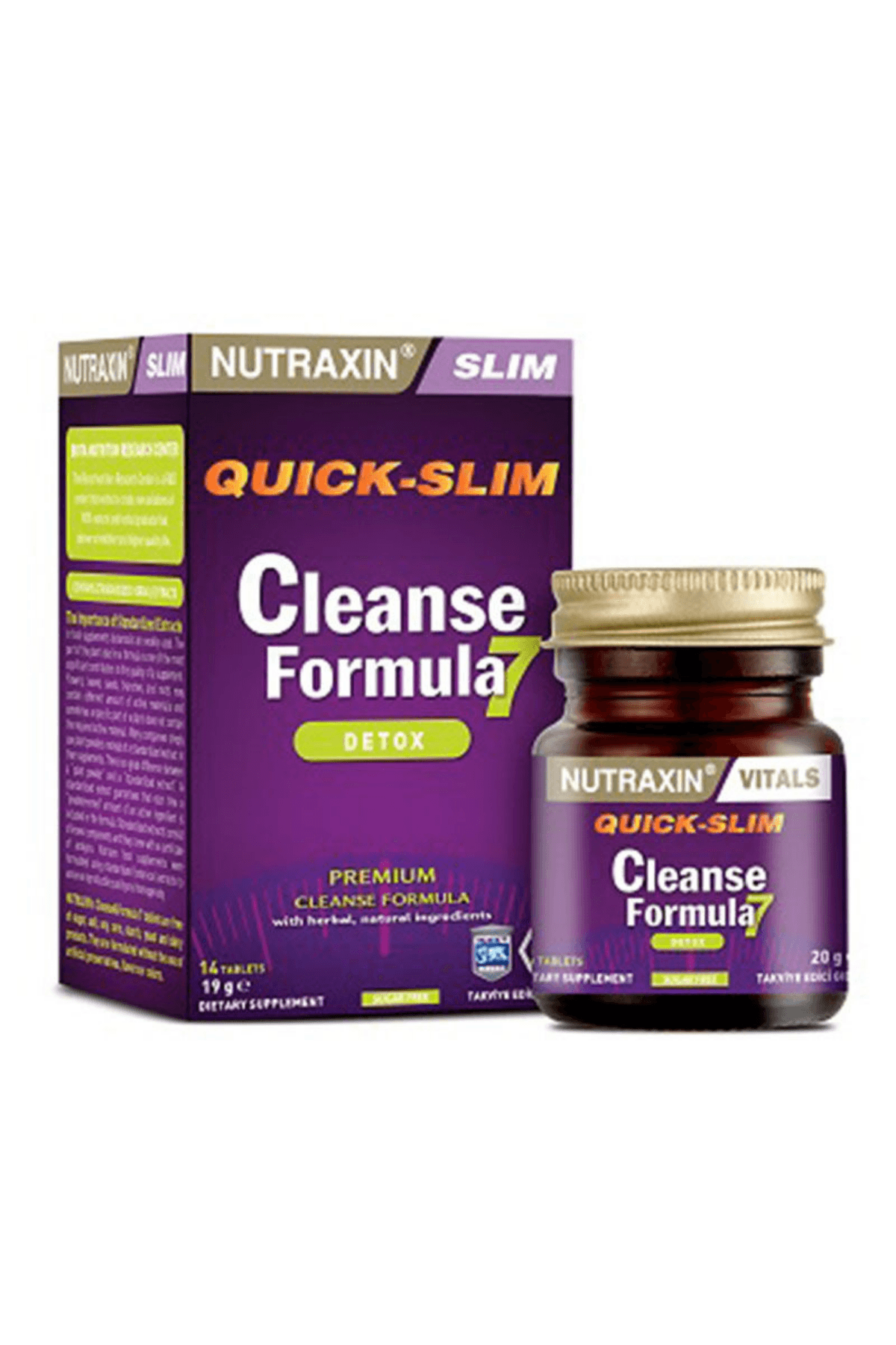 Nutraxin Cleanse Formula 7 14 Tablet
