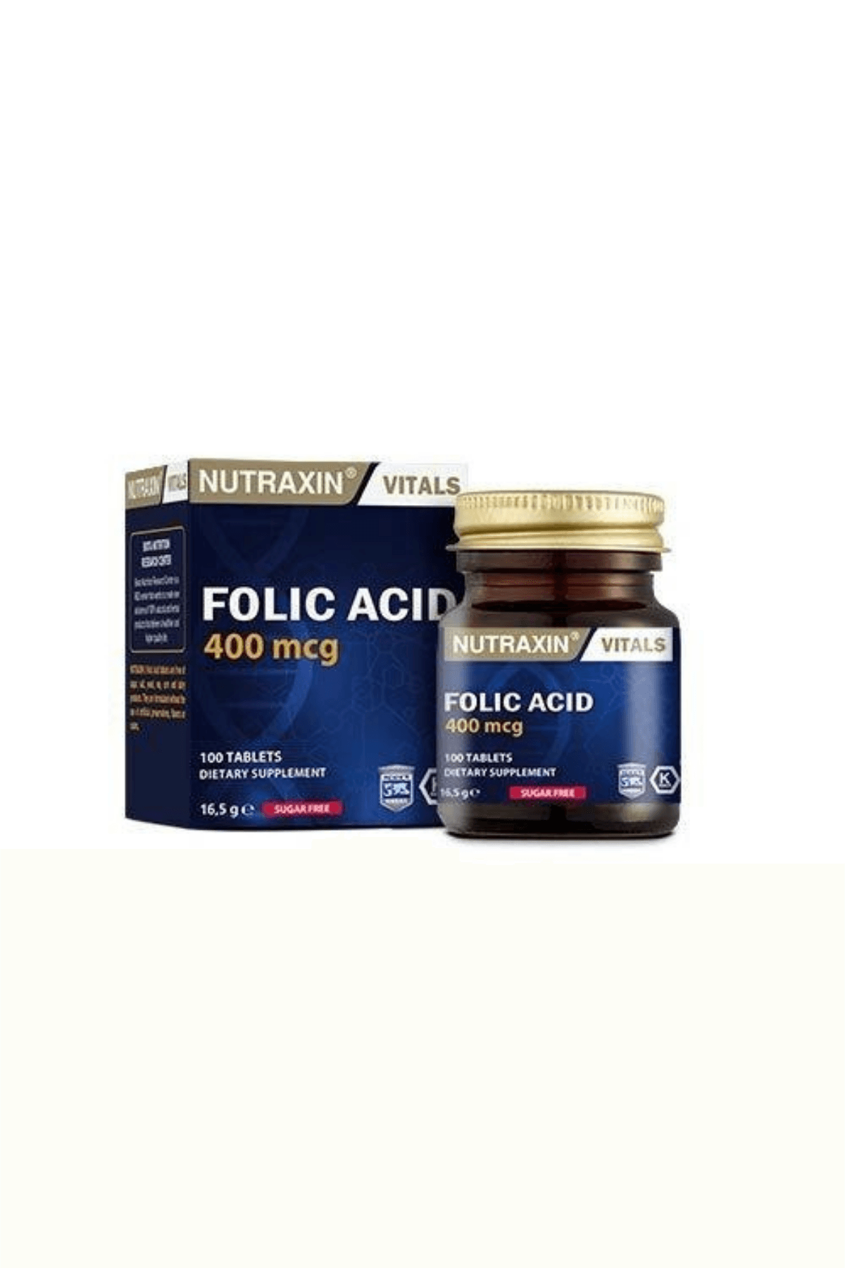 Nutraxin Folic Acid 100 Tablet