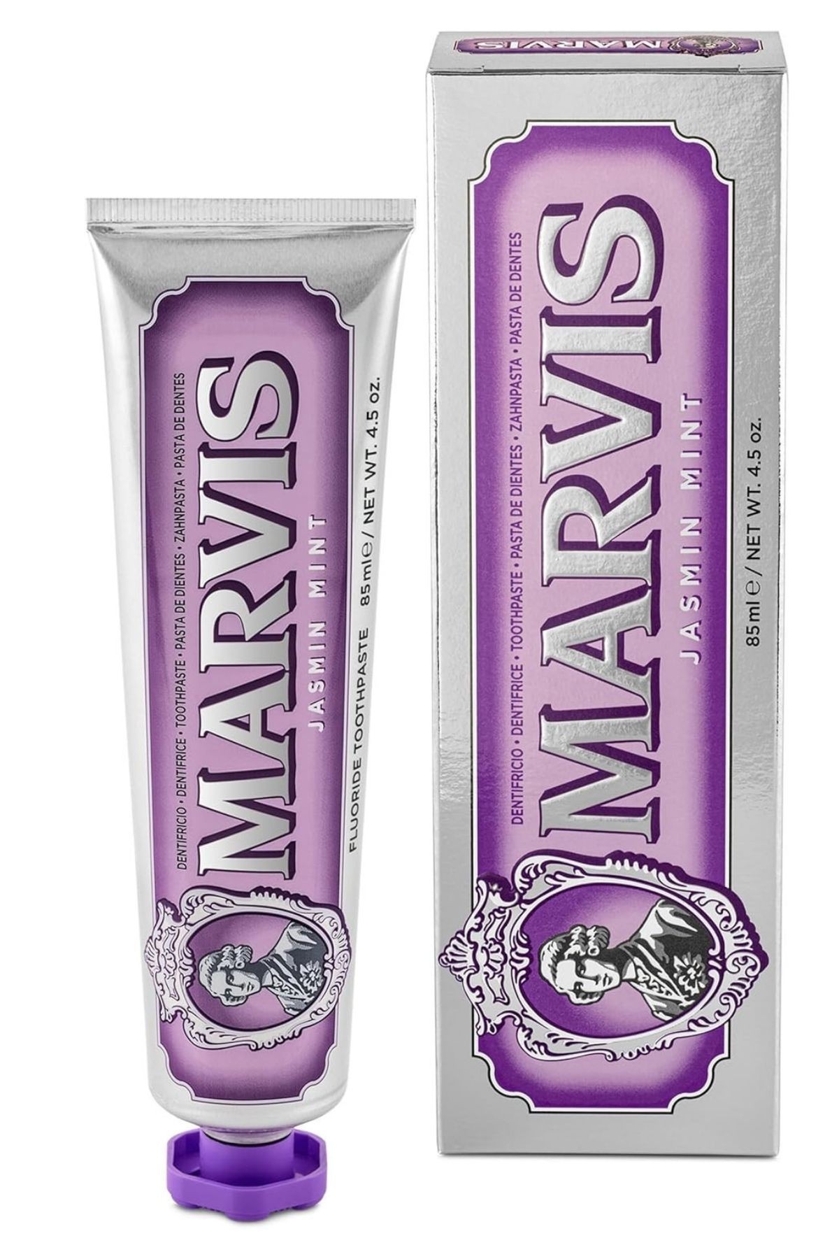 Marvis Jasmin Mint Nane Aromalı Beyazlatma Doğal Diş Macunu 85 ml