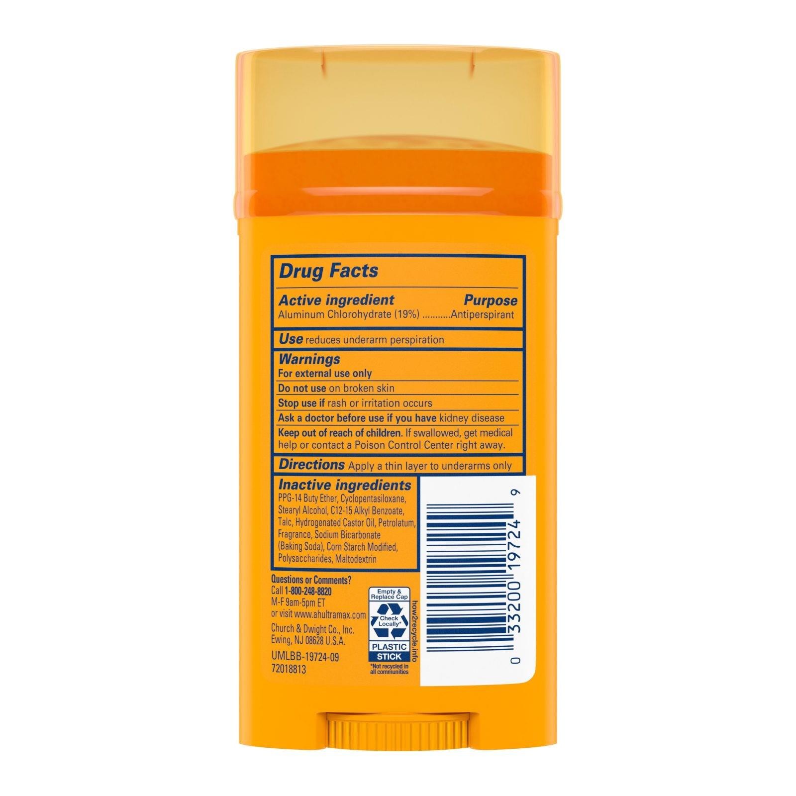 Arm & Hammer UltraMax Fresh Antiperspirant Solid (Katı Terleme Önleyici) Deodorant 73gr