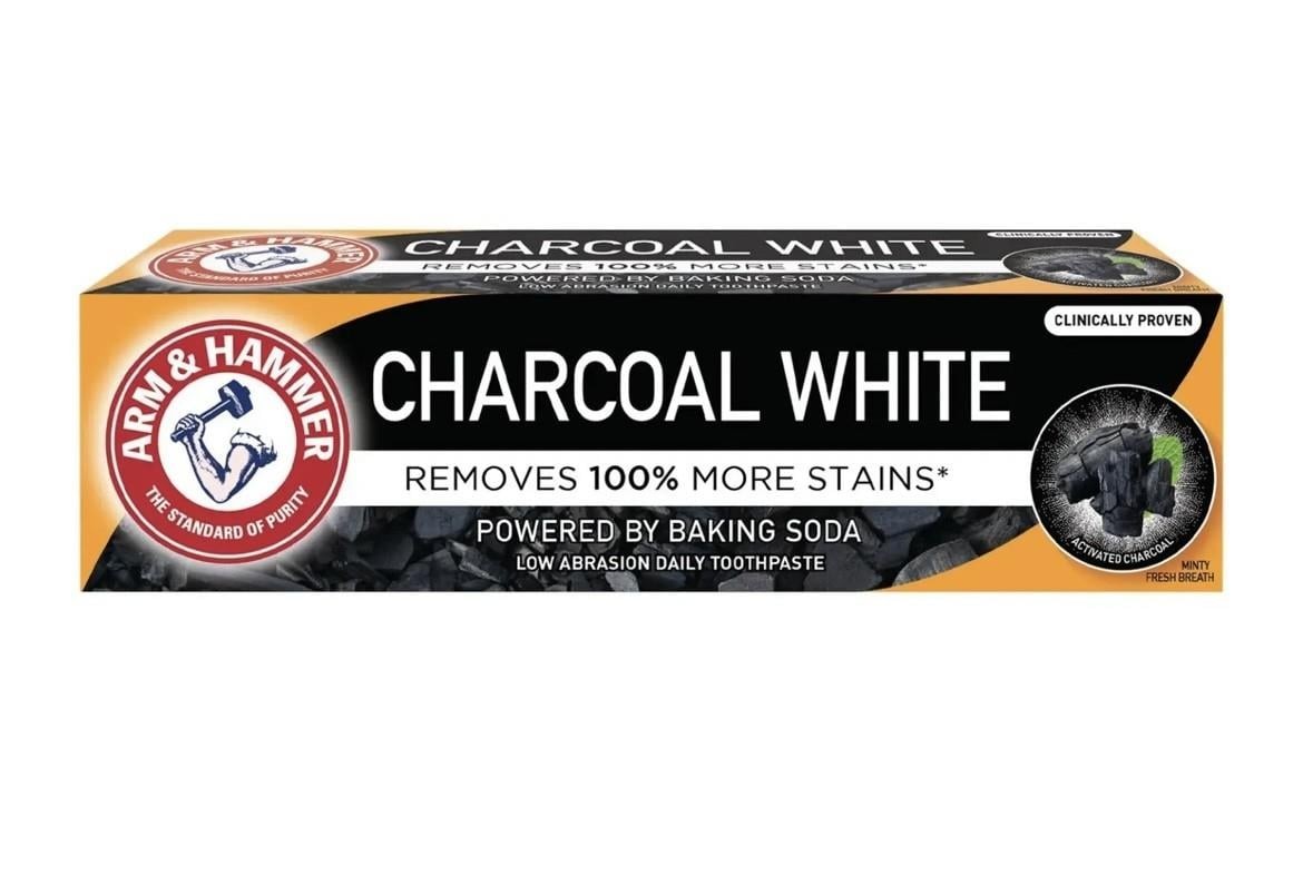 Arm & Hammer Charcoal White (kömür beyazı) Diş Macunu 75ml
