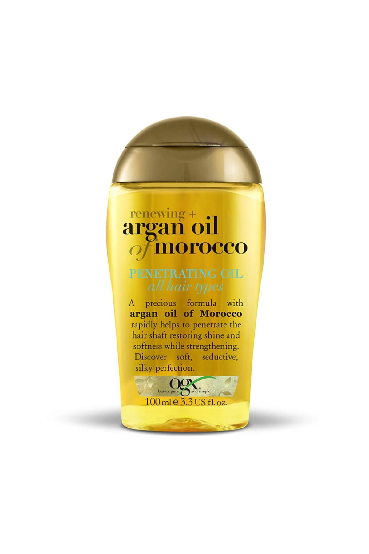 OGX Argan Oil Of Morocco (Nemlendirme Ve Canlandırmaya Yardımcı Saç Onarım) Argan Saç Bakım Yağı 100ml