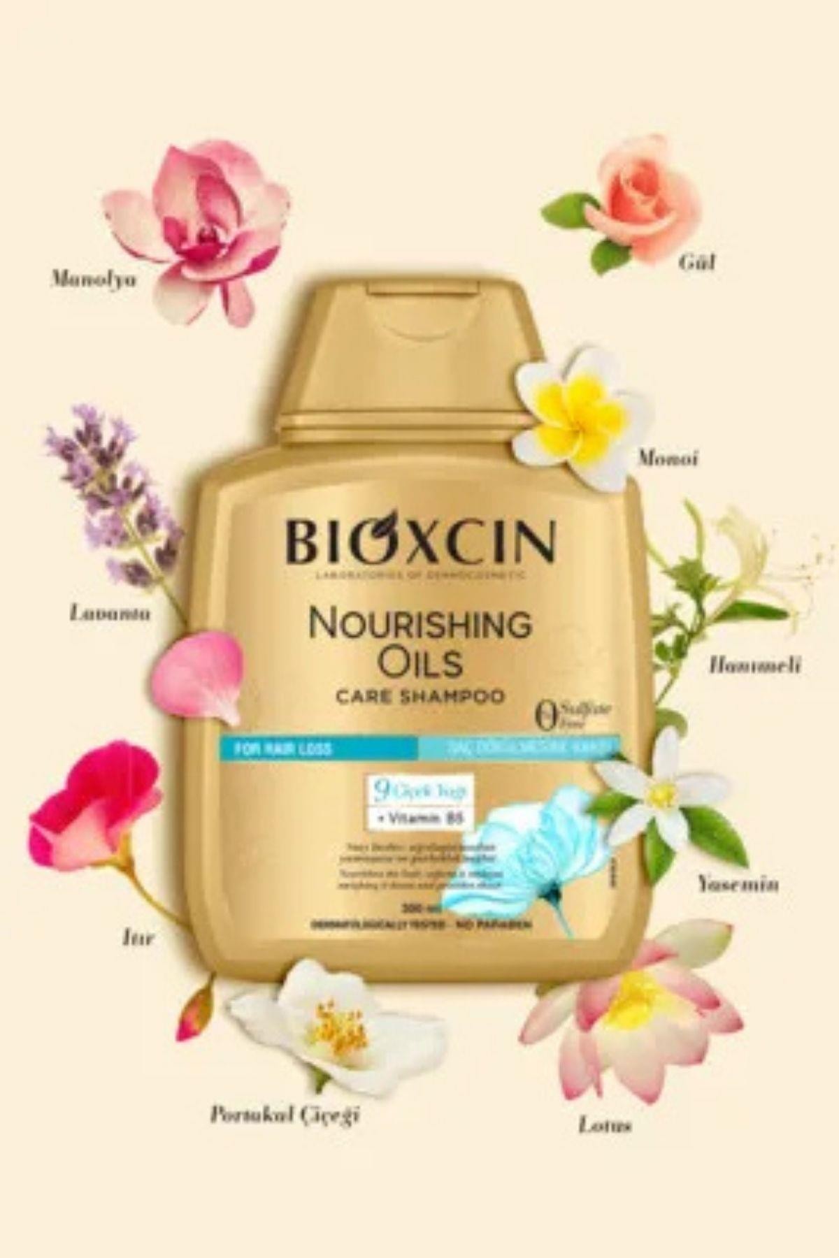 Bioxcin Besleyici Yağlar Bakım Şampuanı 300ml+Saç Bakım Yağı 150ml+Saç Bakım Kremi 250ml+ Sıvı Saç Kremi 200ml