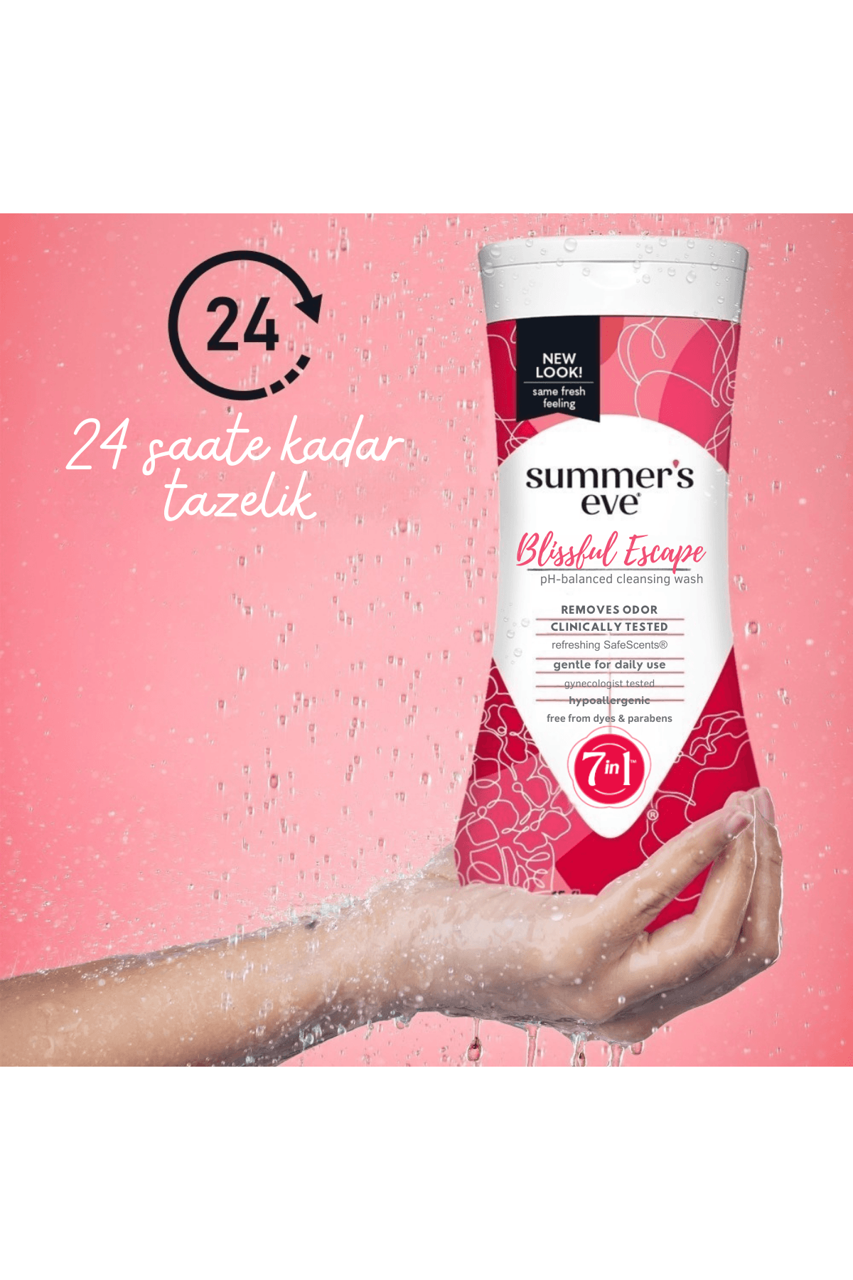 Summer's Eve Blissful Escape (Meyveli) Özel Bölge Temizleyici Yıkama Jeli 444 ML