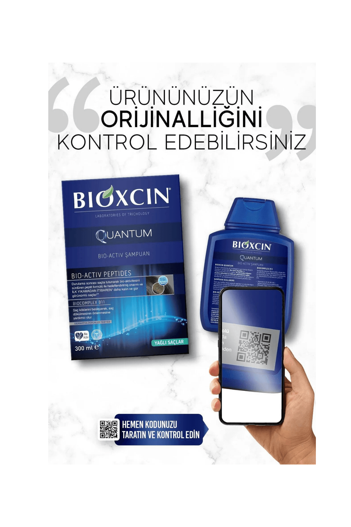 Bioxcin Quantum Şampuan 3al 2öde (Yağlı Saçlar) 3x300 ml