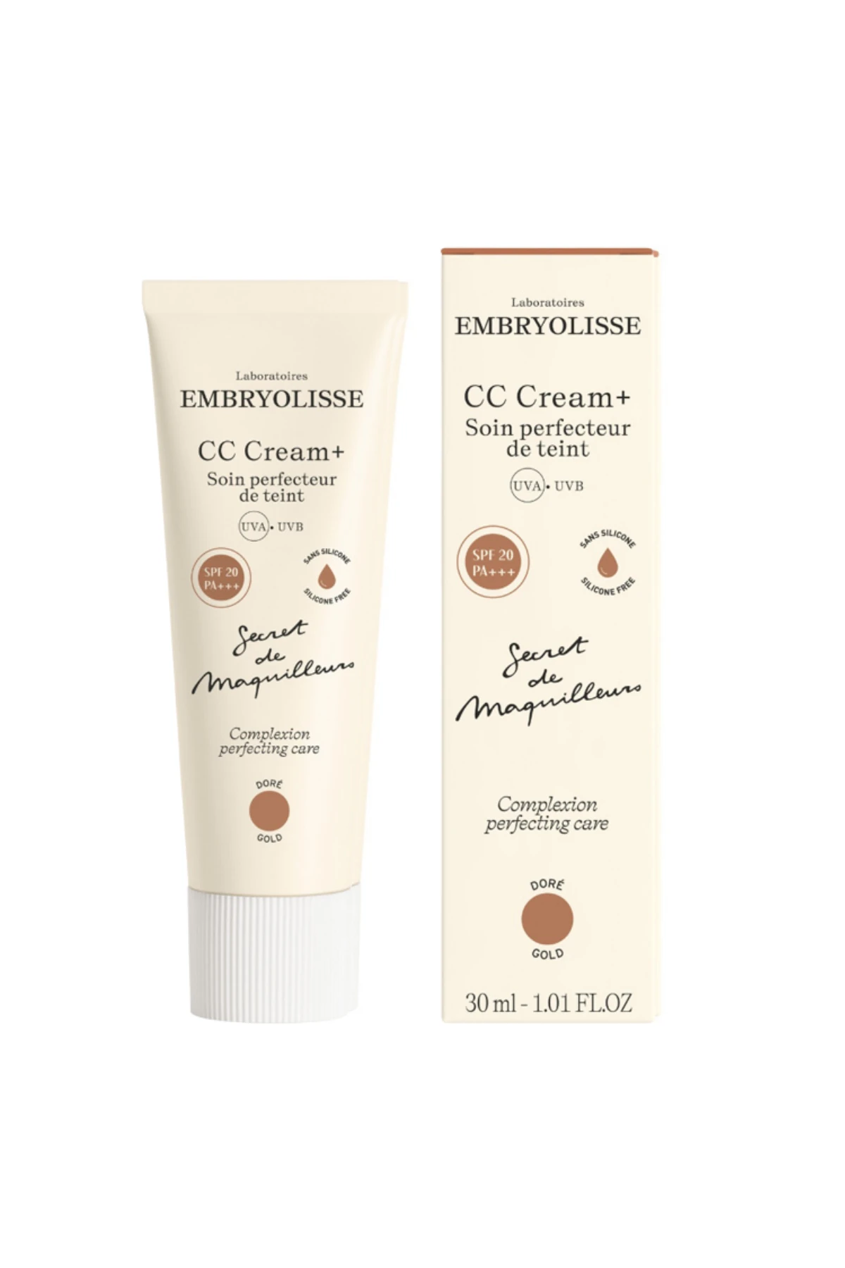 Embryolisse CC Cream + Complexion Perfecting Care SPF20 (Gold) 30ml