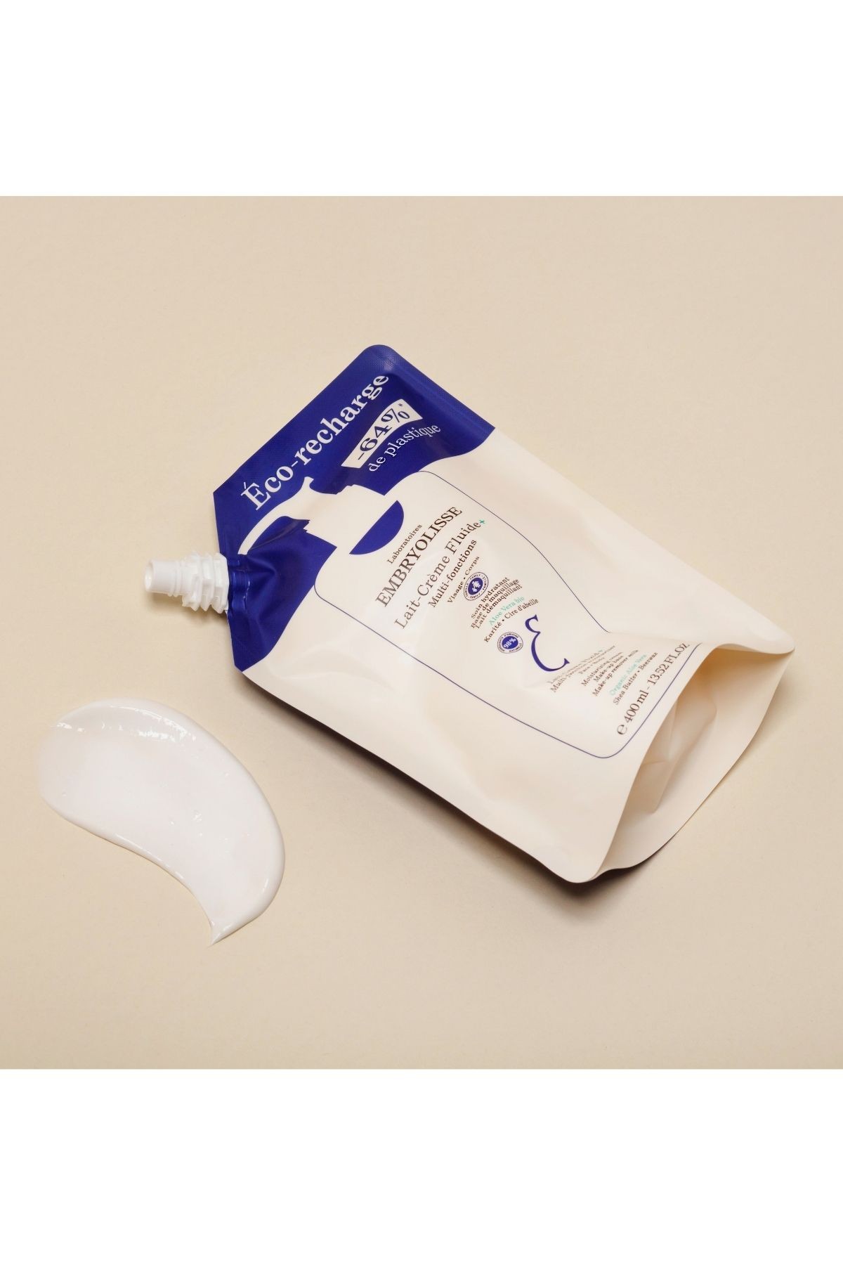 Embryolisse Lait Creme Fluide (%98 Doğal, Aloe Vera) Ekonomik Paket Vücut Losyonu 13.52 oz 400 ml