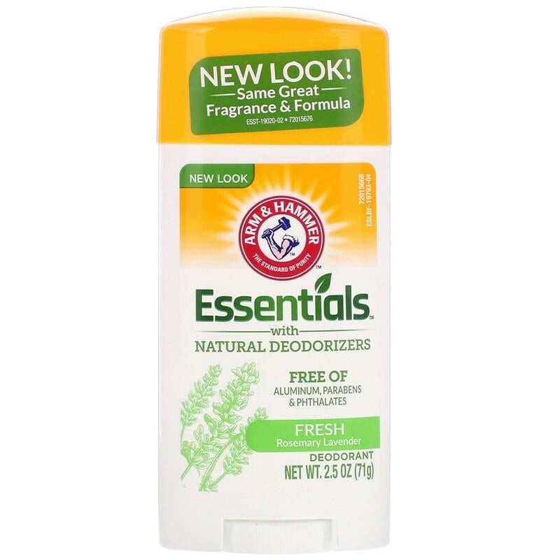 Arm & Hammer Essentials Fresh (Biberiye Lavanta) Doğal Katı Deodorant 71gr