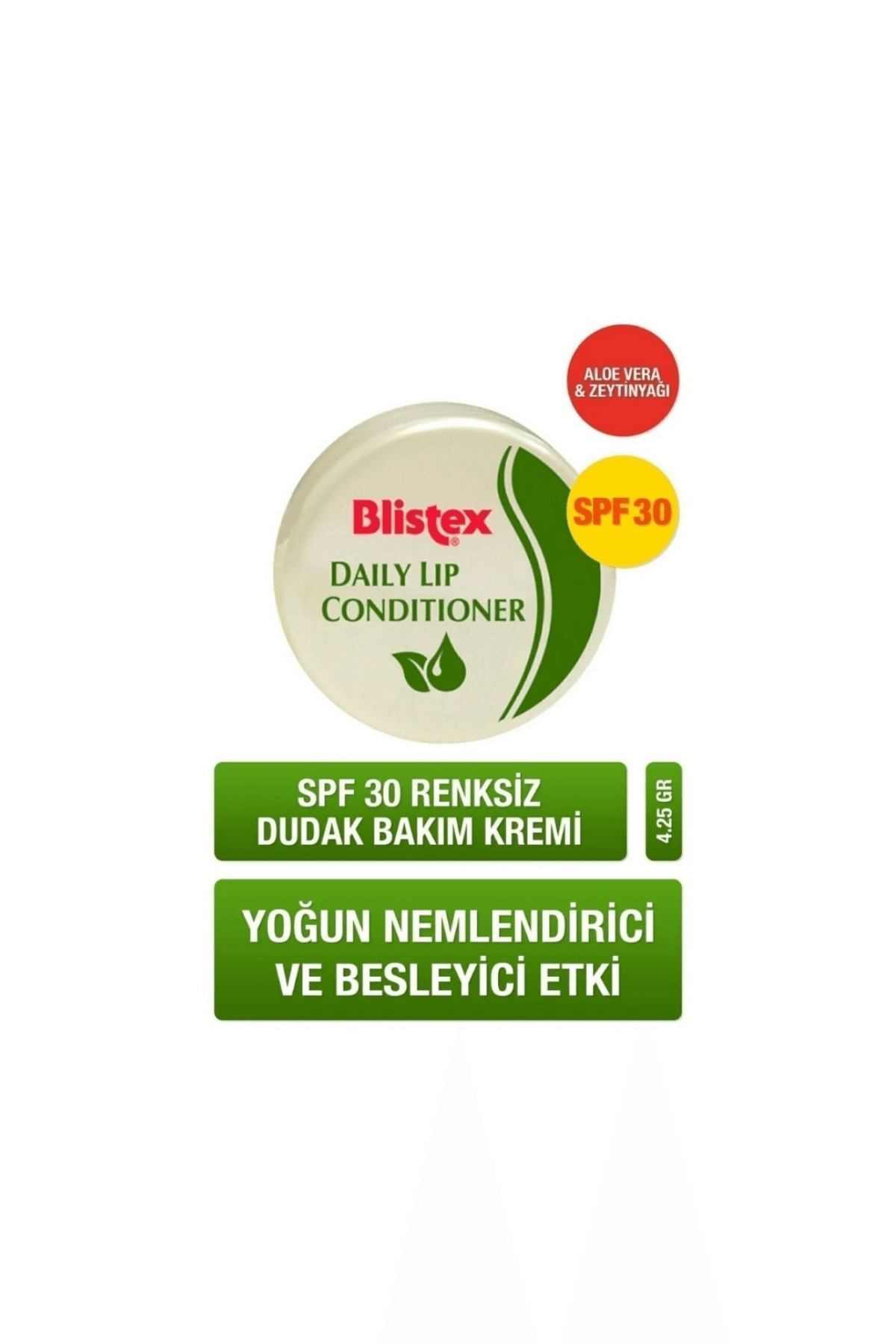 Blistex Daily Lip Conditioner SPF30 - Dudak Bakım Kremi 7ml