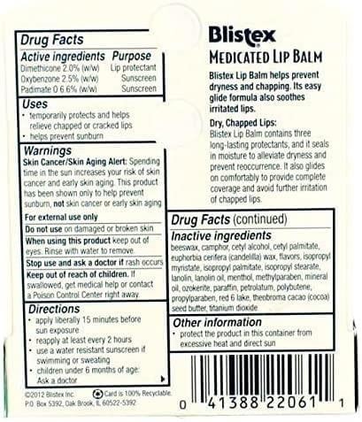 Blistex Klasik - Nemlendirici ve Koruyucu Dudak Bakım Kremi 42.25gr