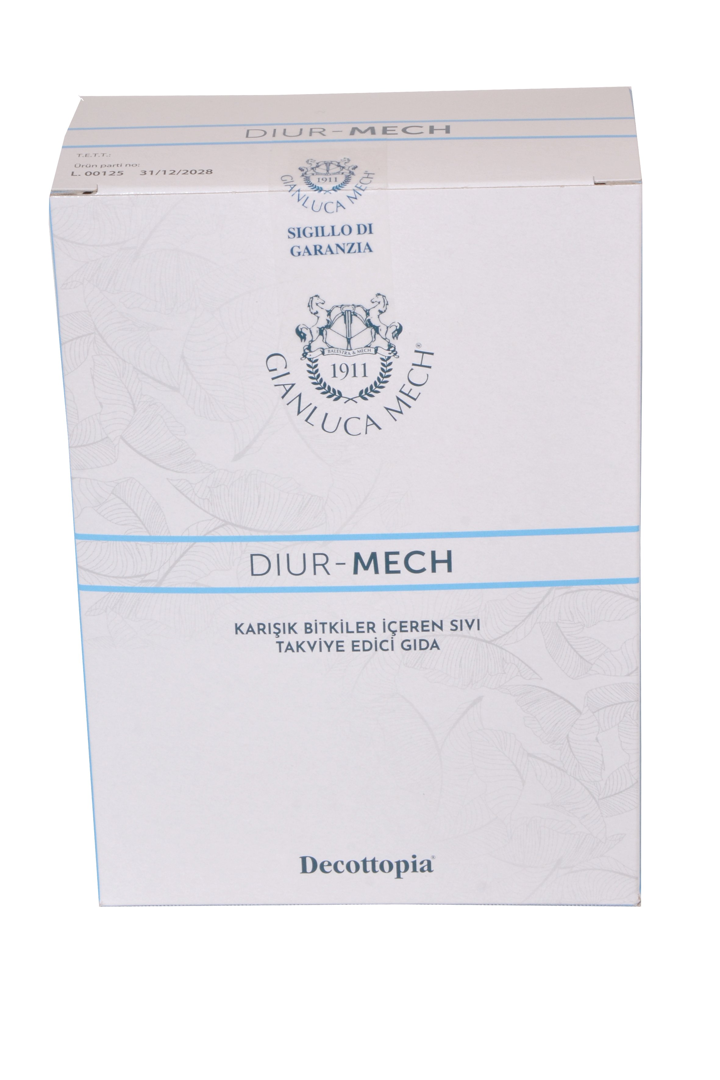 Decottopia DIUR MECH Gıda Takviyesi (16*30ml) Şase 480ml