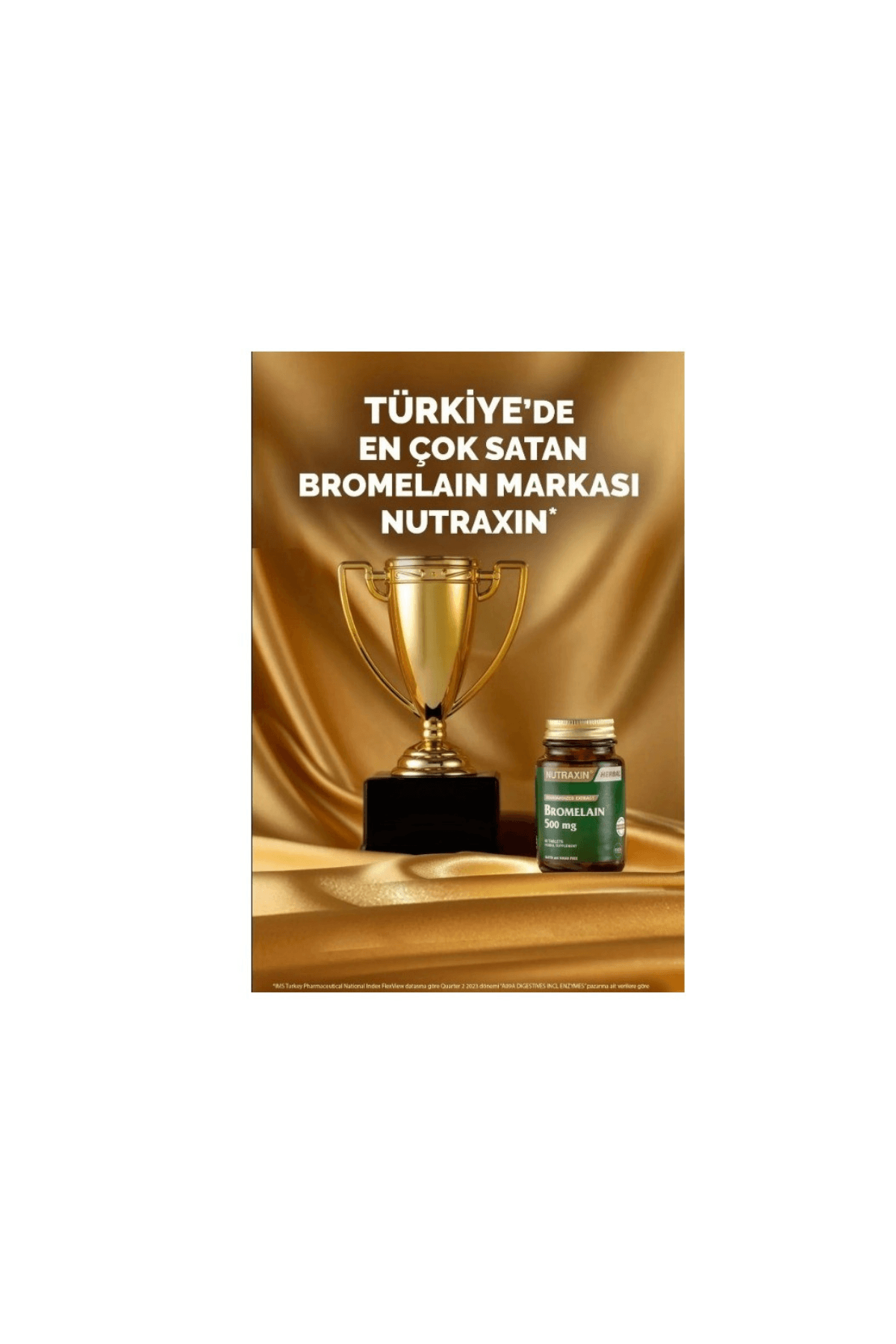 Nutraxin Bromelain 500 mg 60 Tablet (3 Adet)