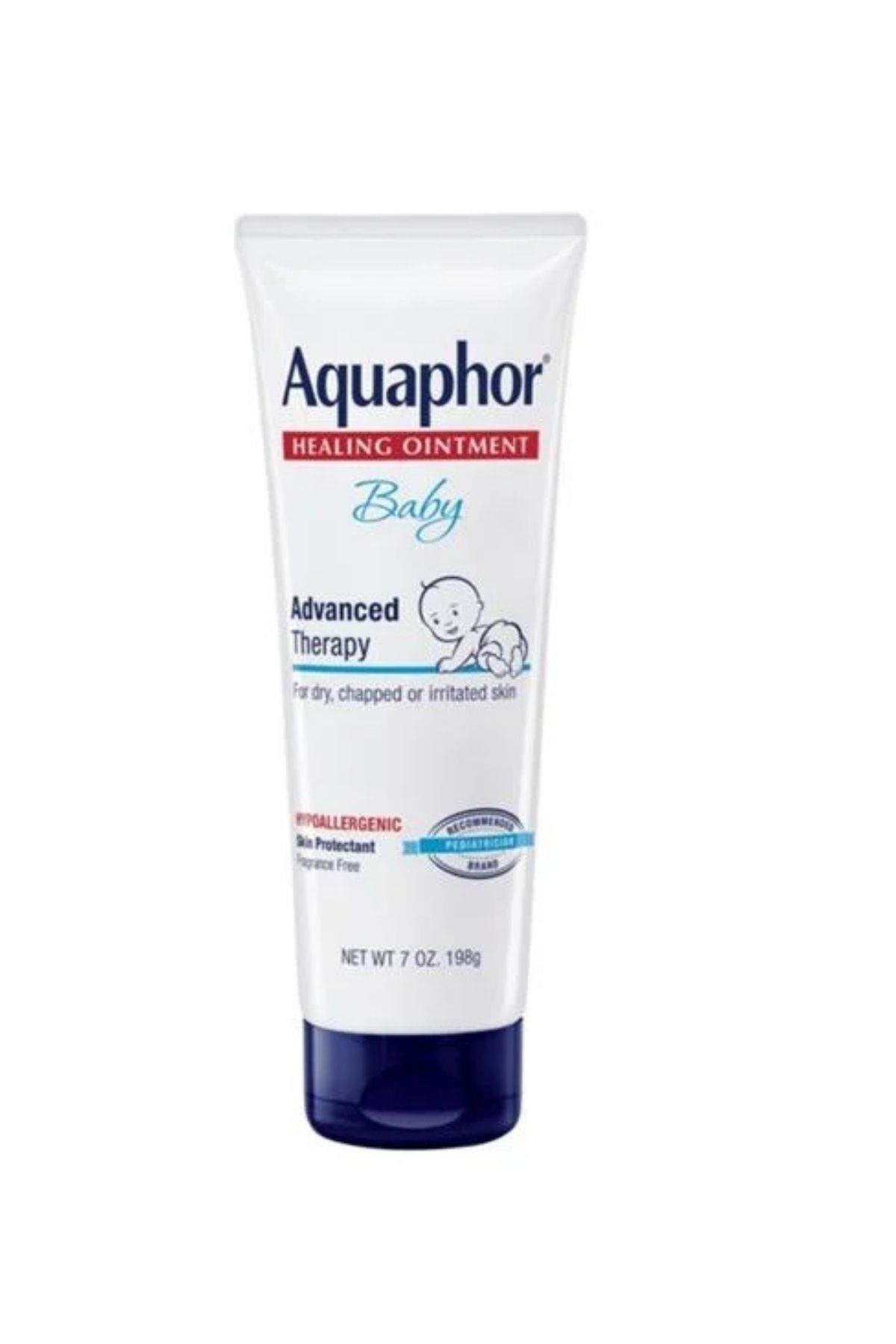 Aquaphor Bebekler İçin Çok Amaçlı (Hypoalergenic, Koruyucu İçermez, Kokusuz, Çatlamış, Kurumuş, Çizik, Kızarık) Cilt Bakım Kremi 7 Oz 198GR