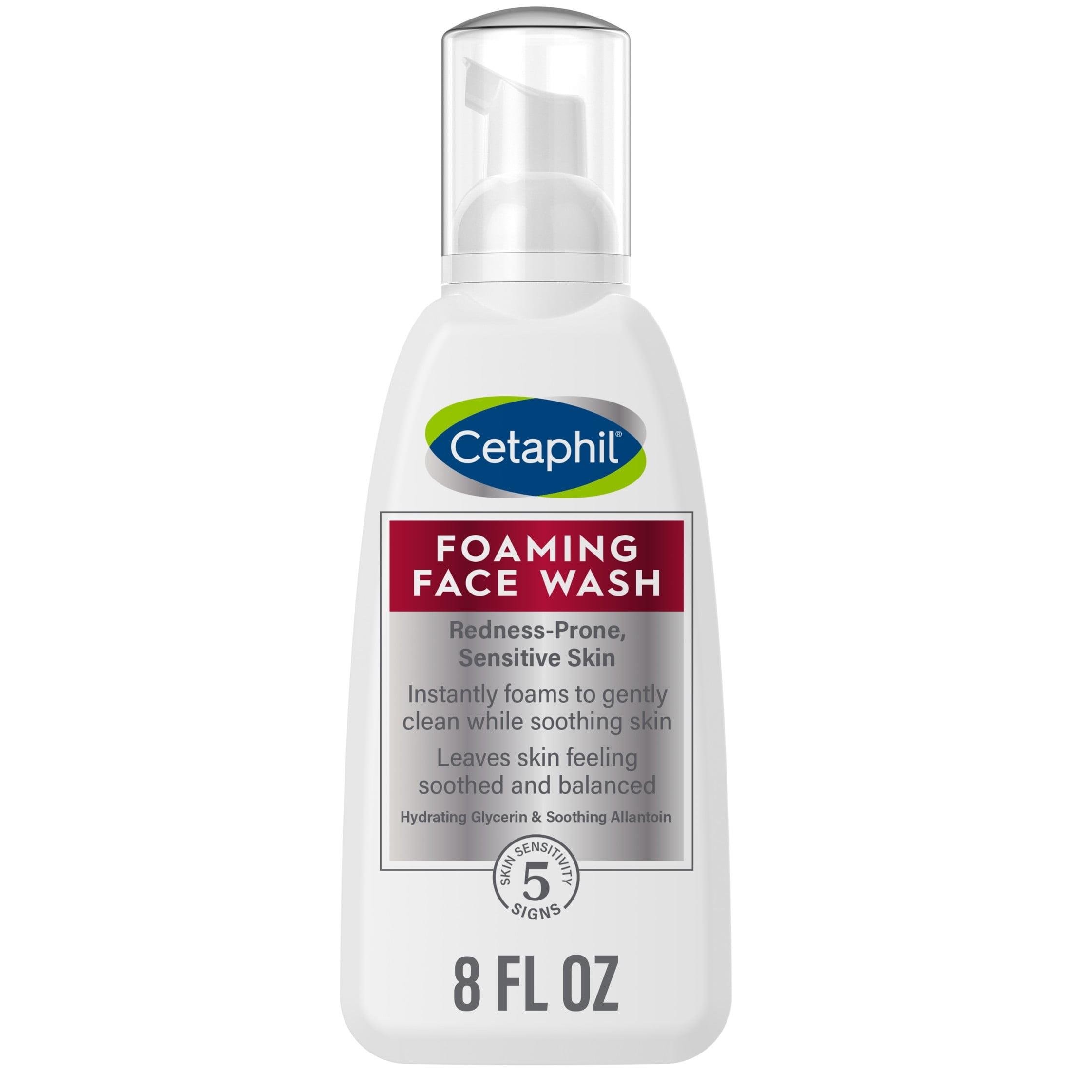 Cetaphil Foaming Face Wash (Yüz Kızarıklıkları İçin) Yüz Temizleme Köpüğü 8fl 0z 237ml