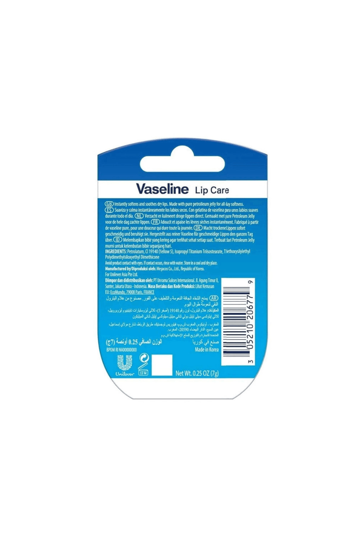 Vaseline Lip Therapy Original Dudak Kremi 7 gr