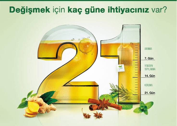 Theraline Form & Detox (Detox Arınma Zamanı) Bitki Çayı Süzen Poşet 20 Adet