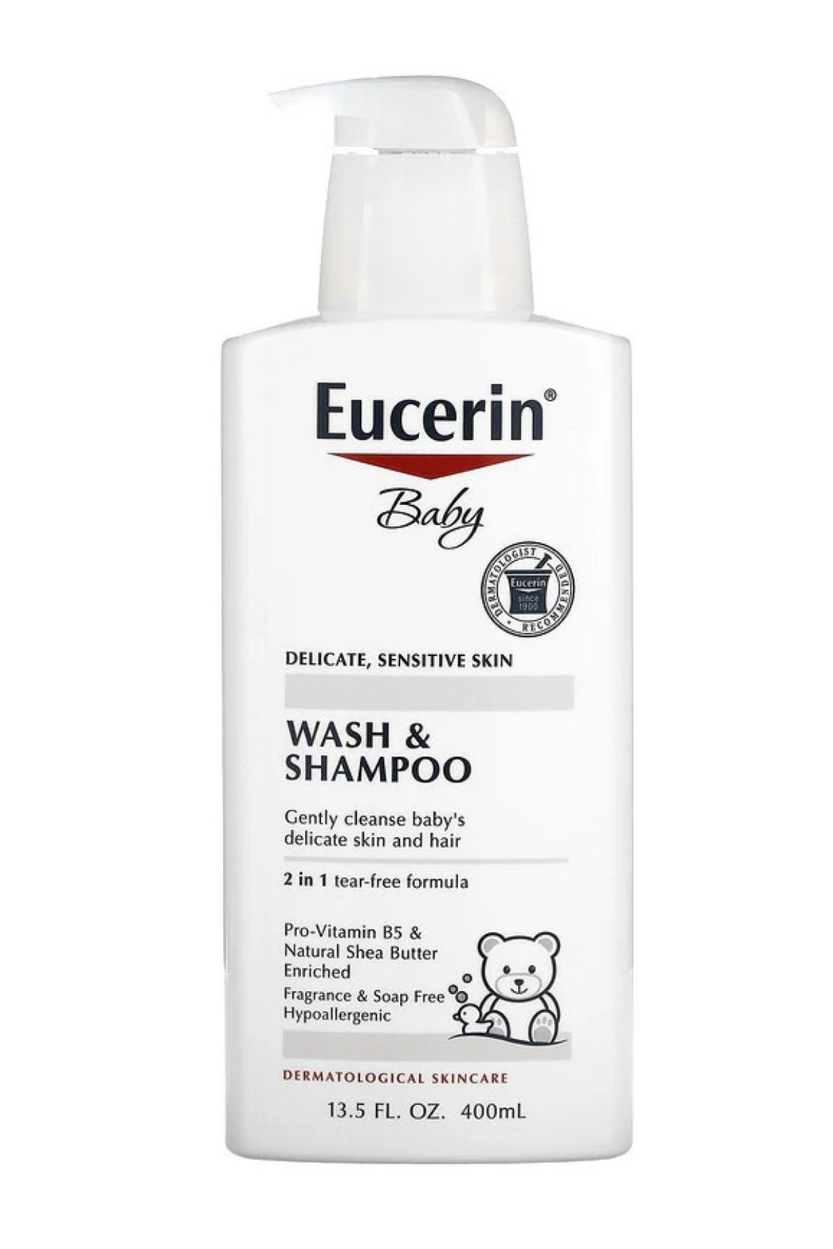Eucerin 2'si 1 arada formül  Bebek Yıkama  Şampuanı 400ml