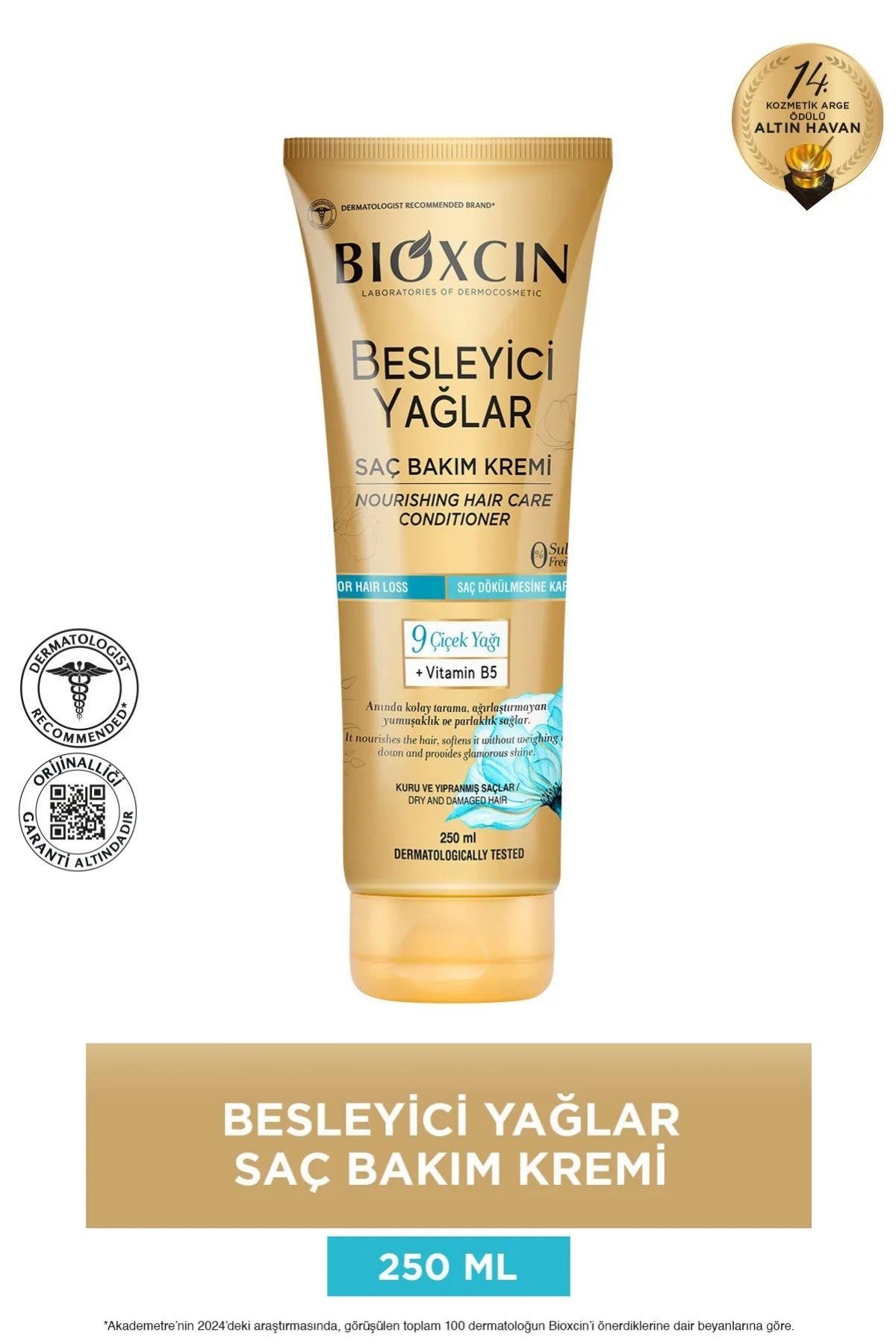 Bioxcin Besleyici Yağlar Bakım Şampuanı 300ml+Saç Bakım Yağı 150ml+Saç Bakım Kremi 250ml+ Sıvı Saç Kremi 200ml