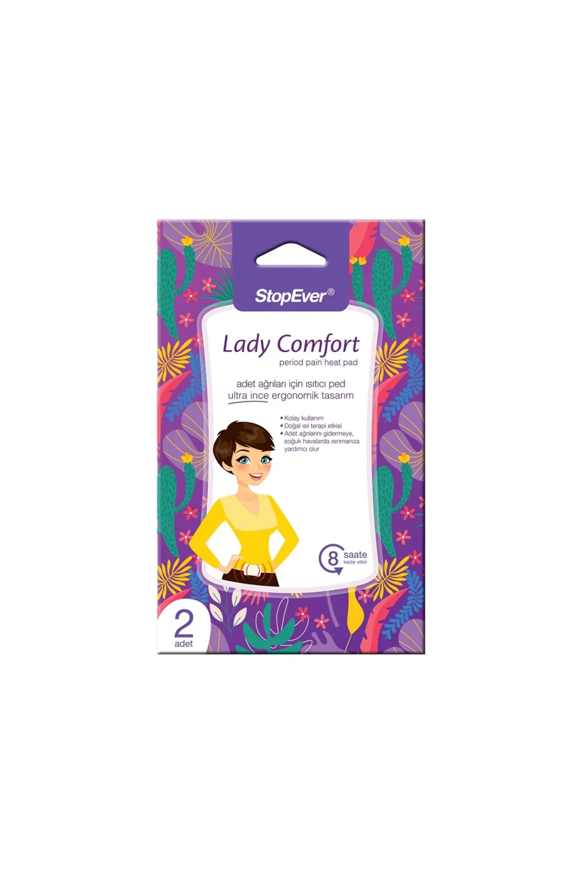 StopEver Lady Comfort Isıtıcı Ped 6'lı Paket 