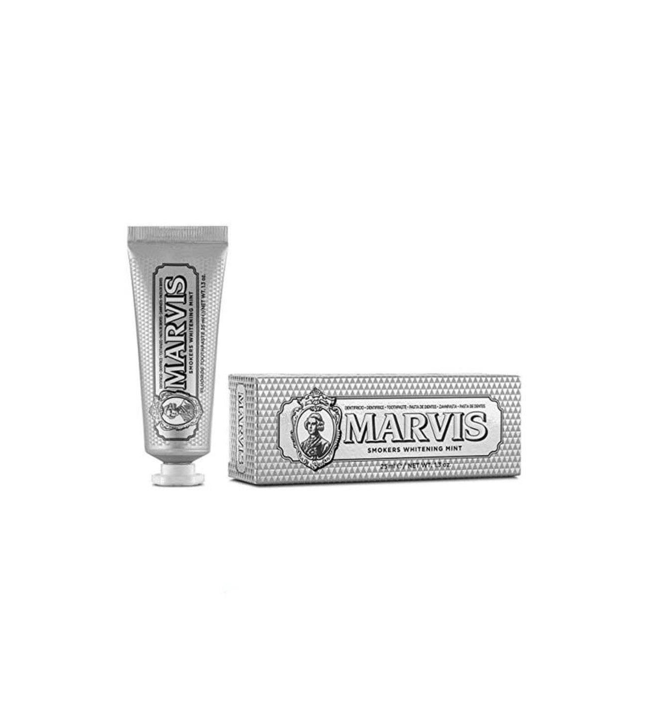 Marvis Smokers Whitening Mint Naneli (Sigara İçenler İçin) Diş Macunu 25 ml