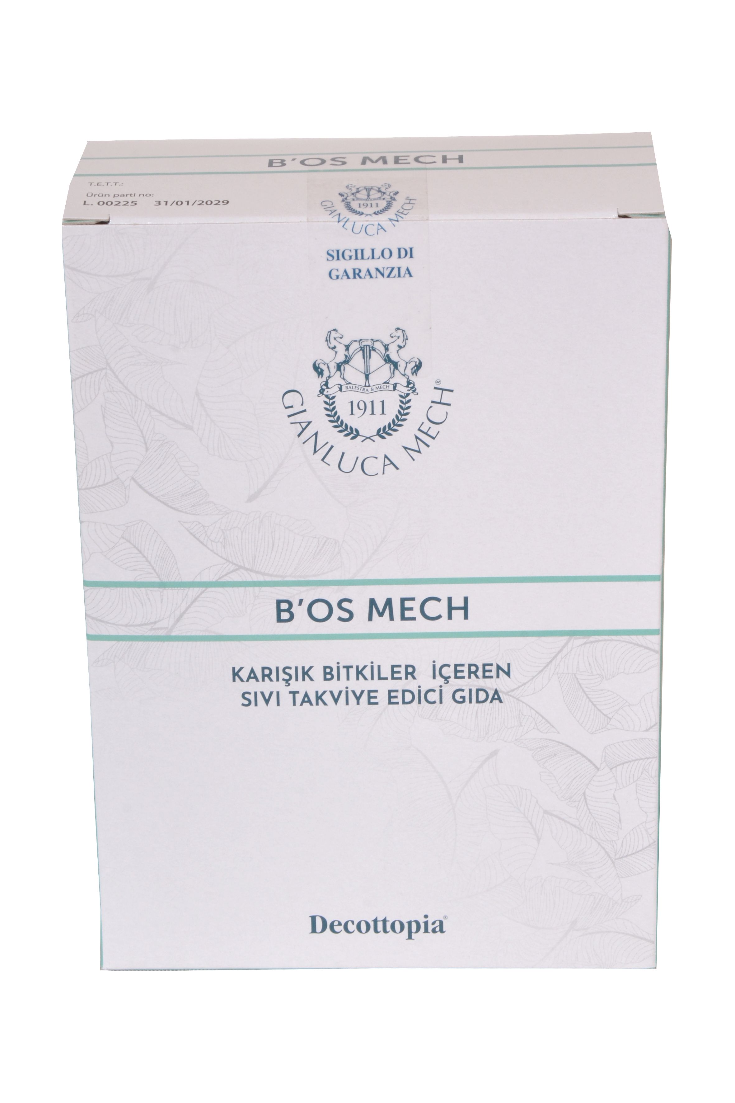 Decottopia B'OS MECH Gıda Takviyesi (16*30ml) Şase 480ml
