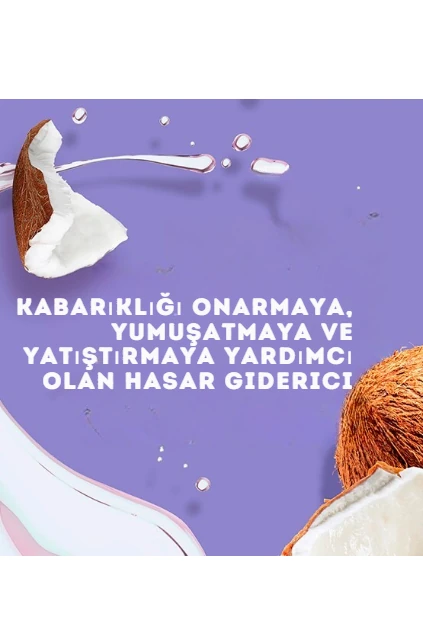 OGX Coconut Miracle Oil (Yıpranma Karşıtı) Sülfatsız Bakım Kremi 385ml