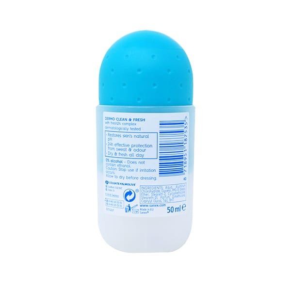 Sanex Demo Clean and Fresh (Natural pH Restore) Roll - On Deodorant 50ml