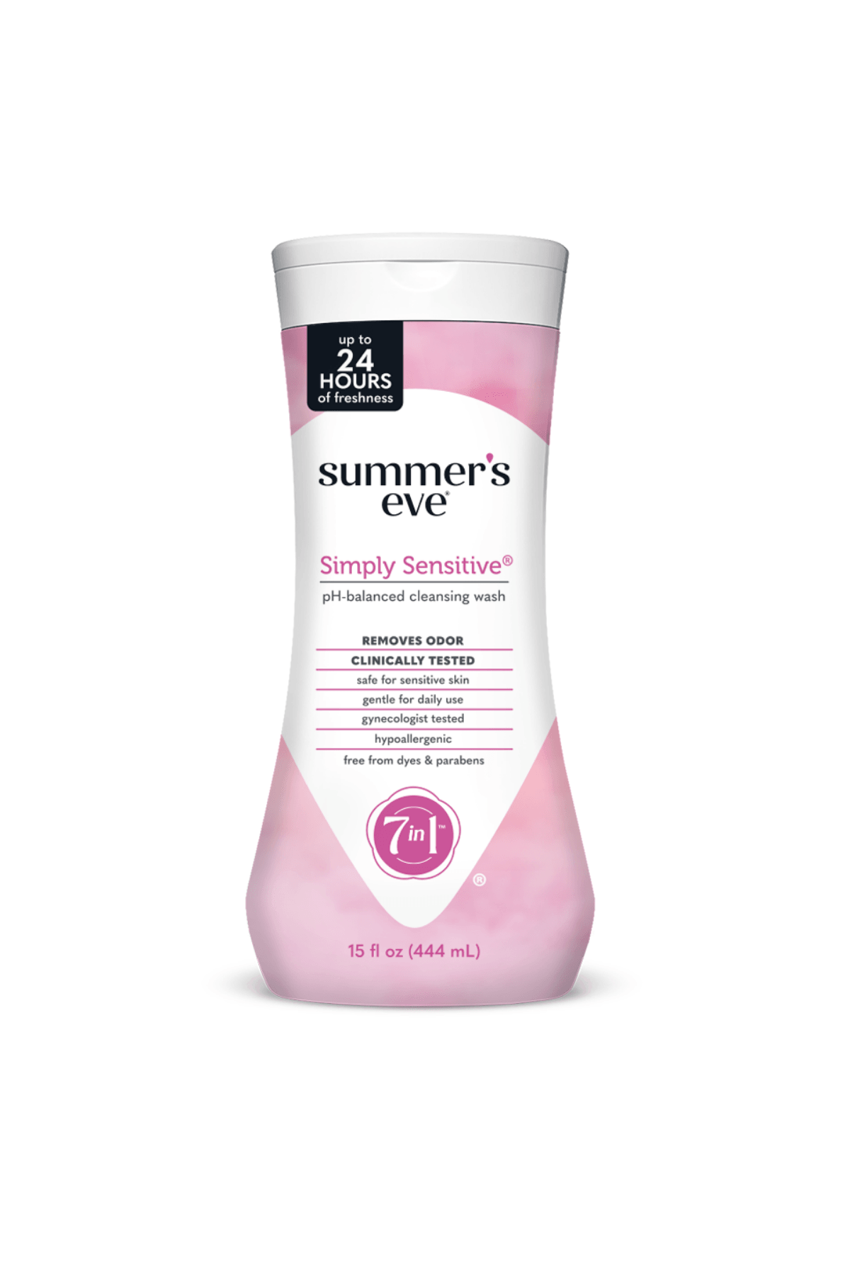 Summer's Eve Simply Sensitive (Hafif Çiçeksi) Özel Bölge Günlük Temizleme Jeli 444 ML